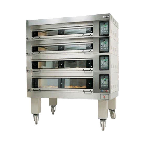 Premium Doyon 4T 4-Deck Artisan Stone Oven - Commercial Pizza & Bakery Equipment for Restaurants, Pizzerias, and Catering Businesses