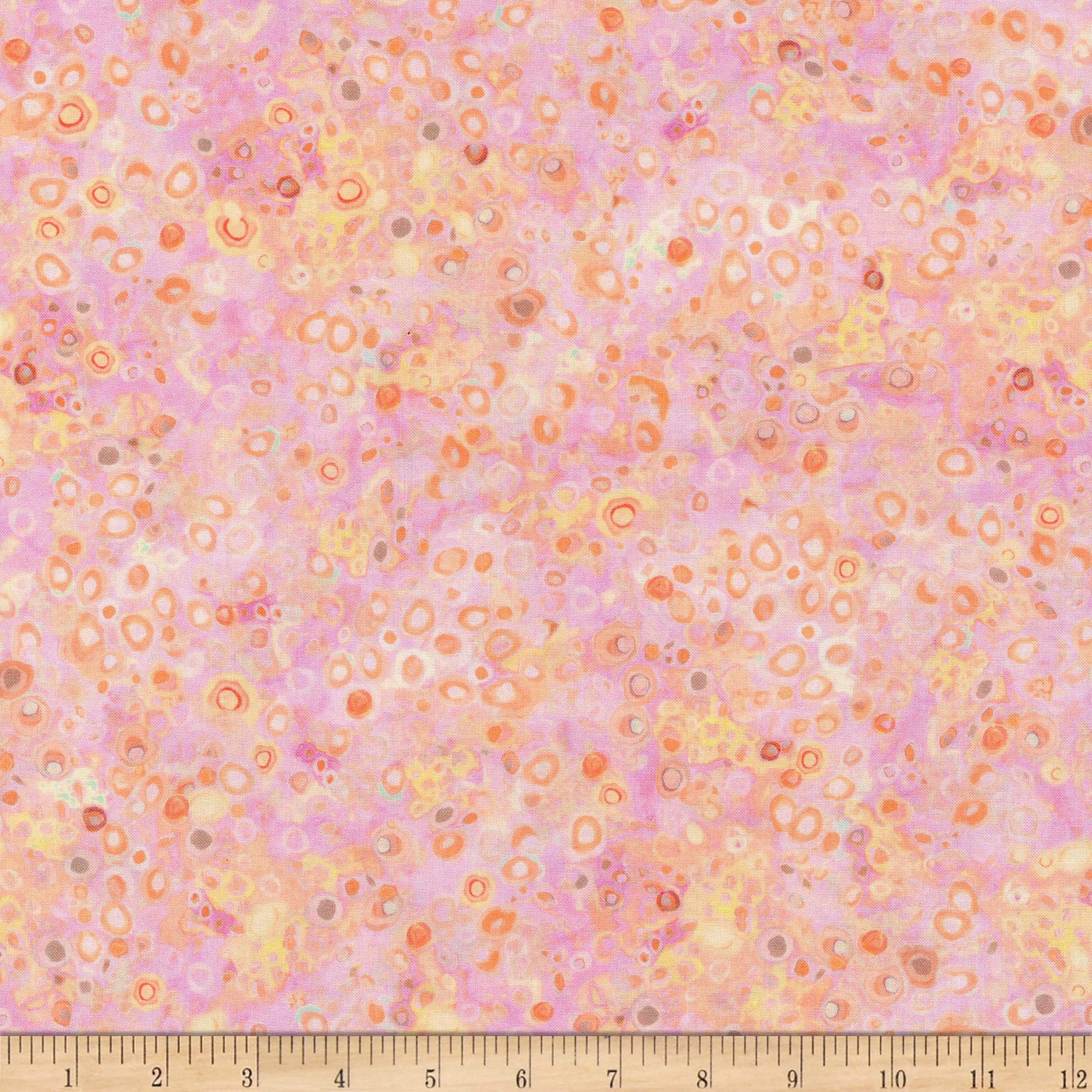 QT Fabrics Wild Beauty Dot Blender Pink Fabric by The Yard - Perfect for Quilting, Dressmaking & Home Decor Projects