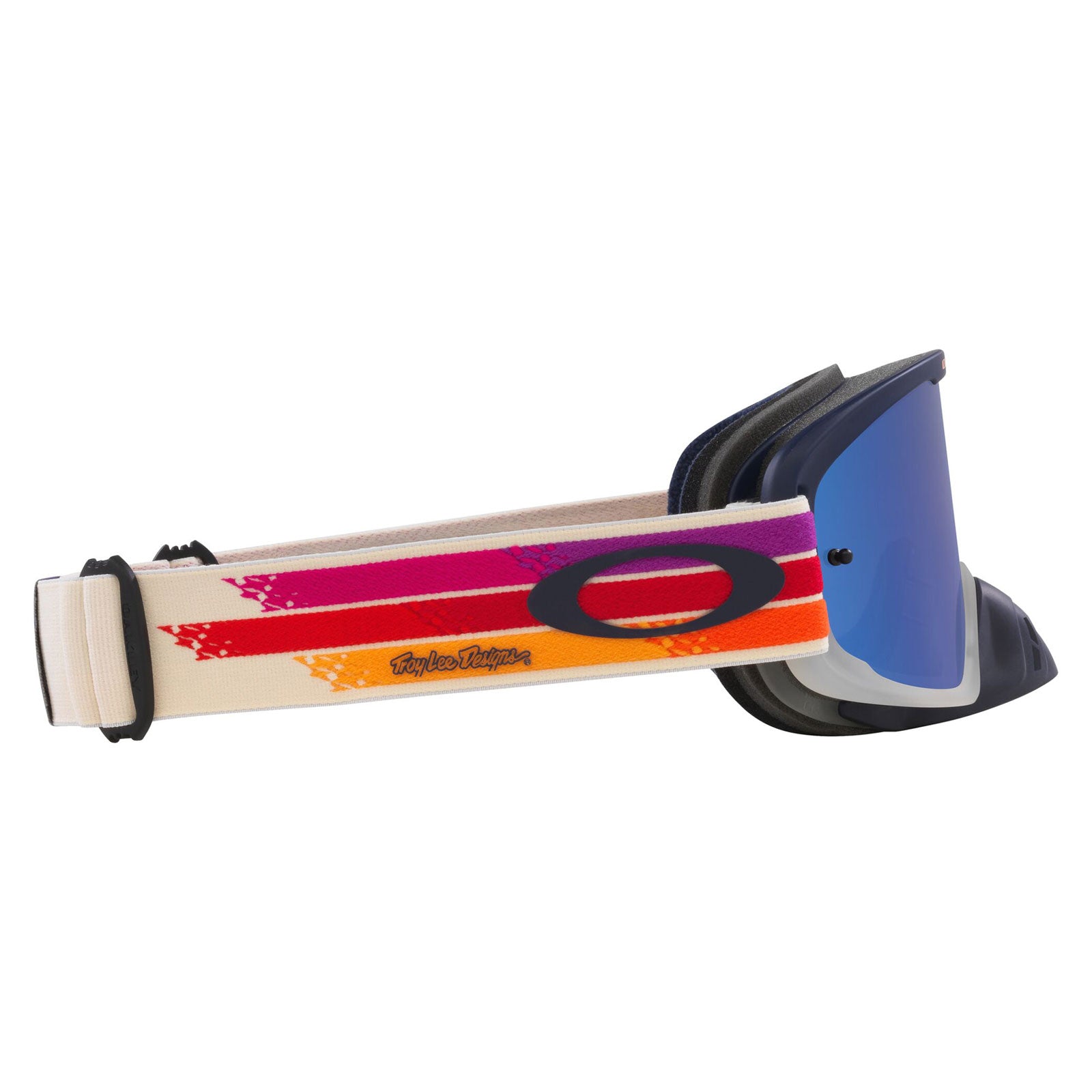 Oakley O Frame 2.0 Pro MX Goggles - TLD Vanilla Sunrise Vanilla - Dirt Bike Motocross Off-Road Racing - Perfect for MX, ATV & Snowmobile Riding