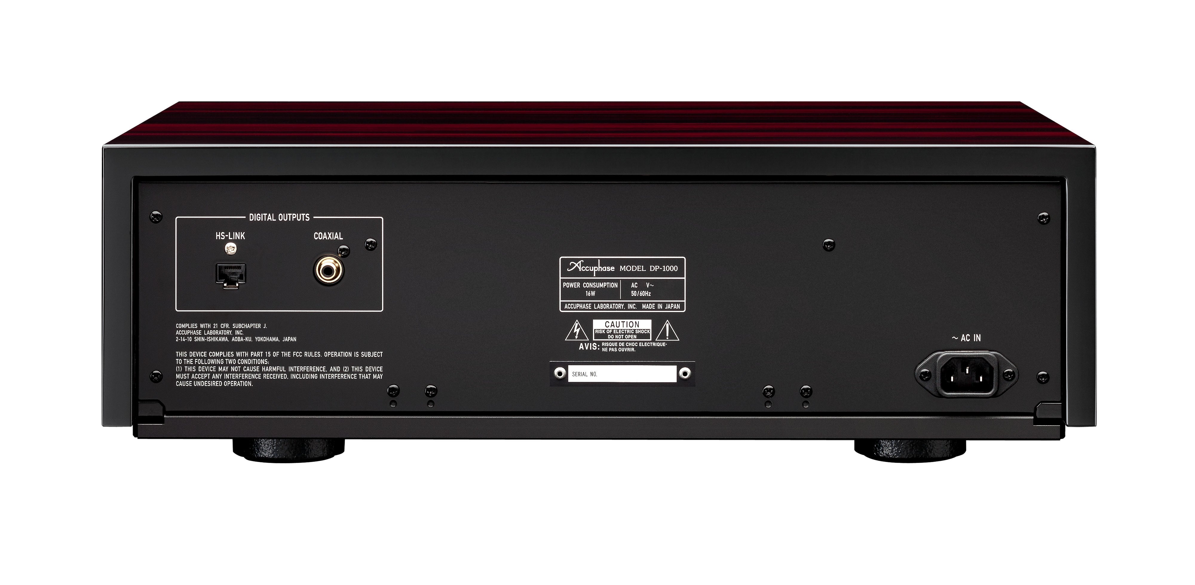 Accuphase DP-1000 High-End SACD/CD Transport - Audiophile CD Player for Home Theater & Hi-Fi Music Systems