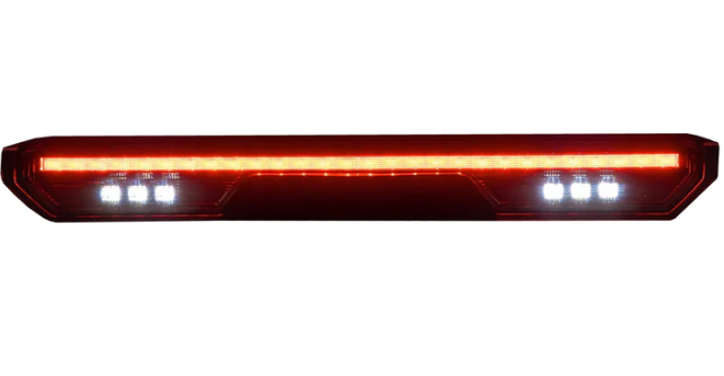 GMC Sierra & Chevy Silverado 2500/3500 3rd Brake Light Kit (2019-2024 Models) - Clear Lens for Cargo Bed Camera | Enhanced Safety & Night Visibility for Truck Accessories