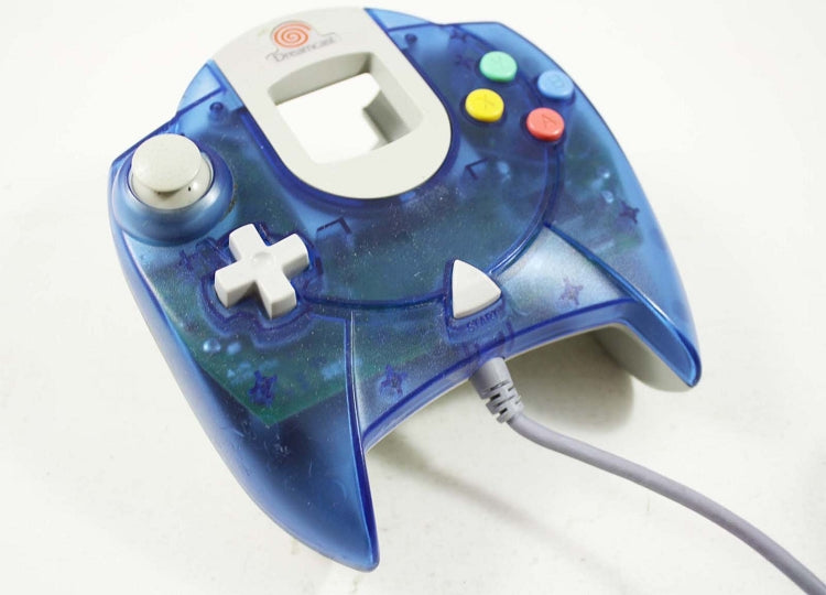 Original Sega Dreamcast Controller - Blue | Compatible with Dreamcast Console | Perfect for Retro Gaming & Collectors