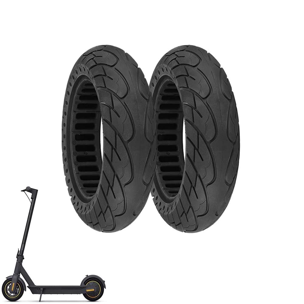 **HGTRH 10 x 2.50 Solid Tire Replacement for Electric Scooter – 2pcs, Explosion-Proof, Wear-Resistant, Anti-Slip – Perfect for Commuting, Urban Travel & Last-Mile Delivery**