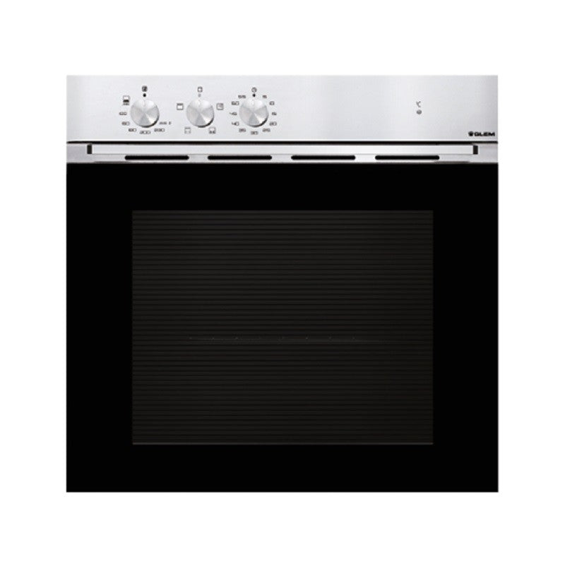 Glem 60cm Built-In Gas Oven with Gas Grill - Stainless Steel for Professional Kitchens & Home Baking