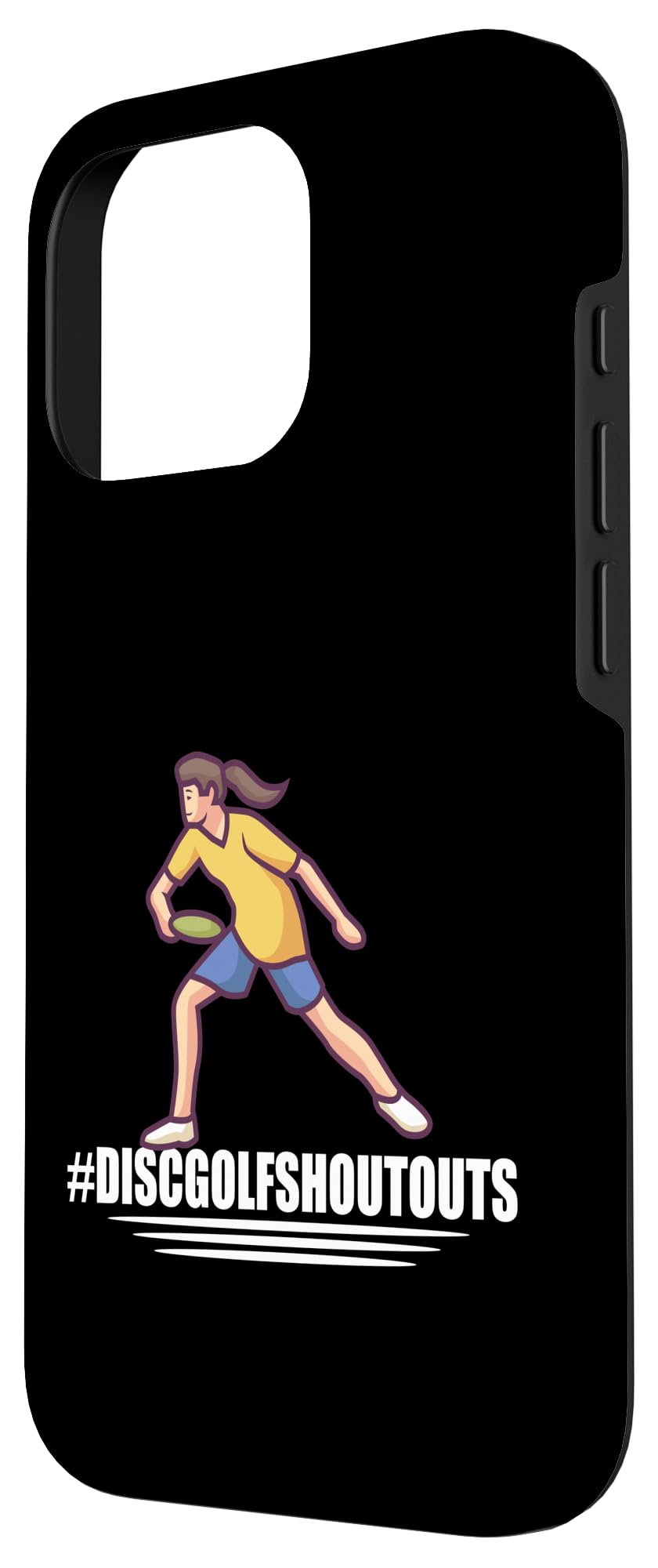 iPhone 16 Pro Case - Ultimate Frisbee & Disc Golf Protective Cover | Durable Shockproof Phone Case for Outdoor Sports Enthusiasts | Perfect for Disc Golf Tournaments & Beach Frisbee Games