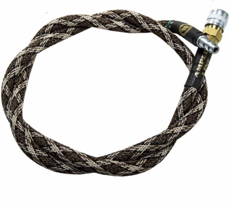 Clover Airsoft-Amped HPA Line - Standard Weave - Upgrade Line for Wolverine & Polarstar Regulators | High Performance Airsoft Accessory for Competitive Play & Field Battles