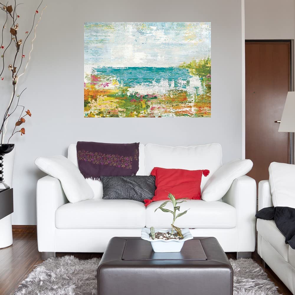 Paul Duncan Fine Art Canvas Wall Decor - 46x35 Inch Ready to Hang Painting for Living Room, Bedroom, Office | Modern Abstract Artwork for Home & Commercial Spaces