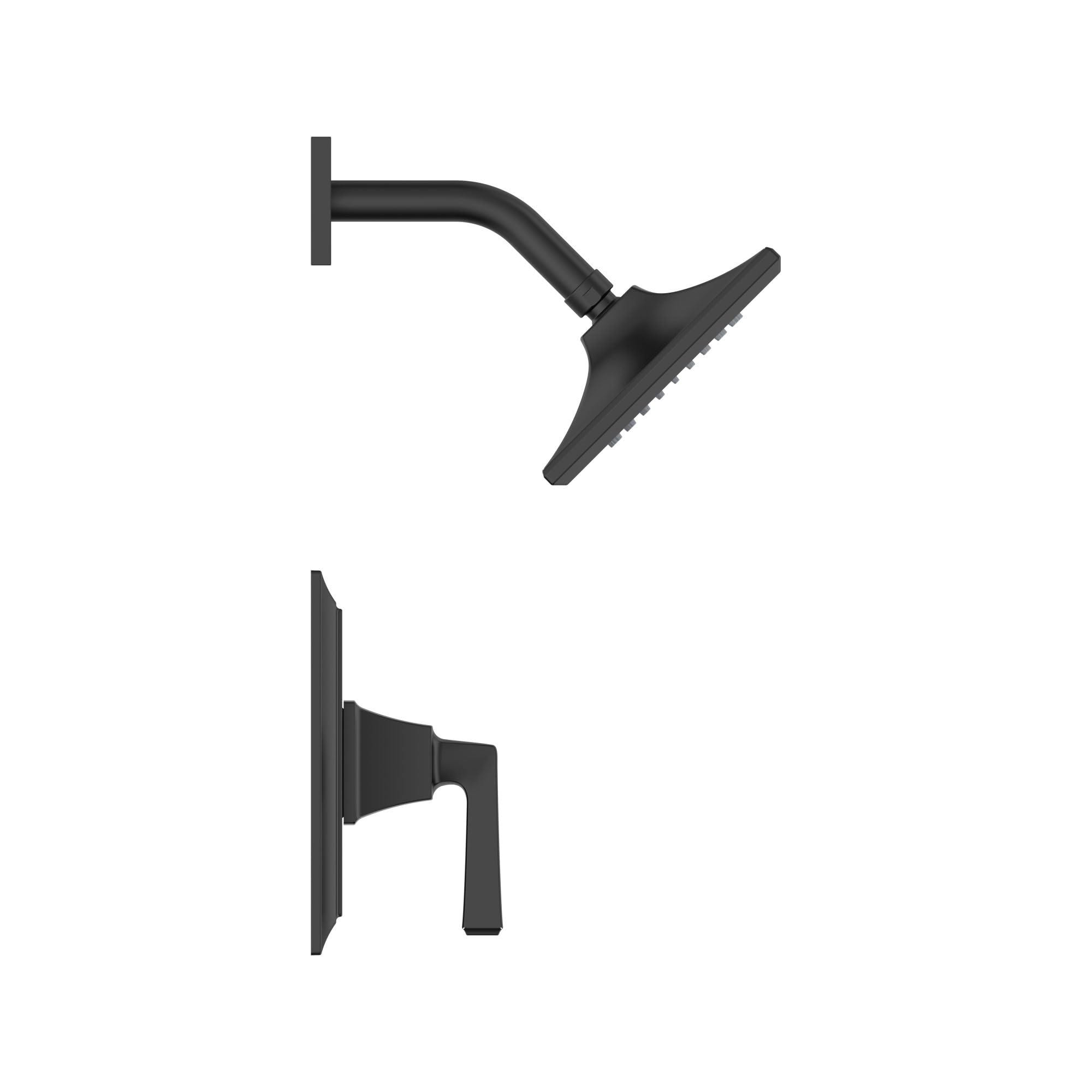 American Standard TU455507.002 Town Square S Shower Only Trim Kit, 1.8 GPM, Chrome Finish - Perfect for Bathroom Renovations & Modern Home Upgrades