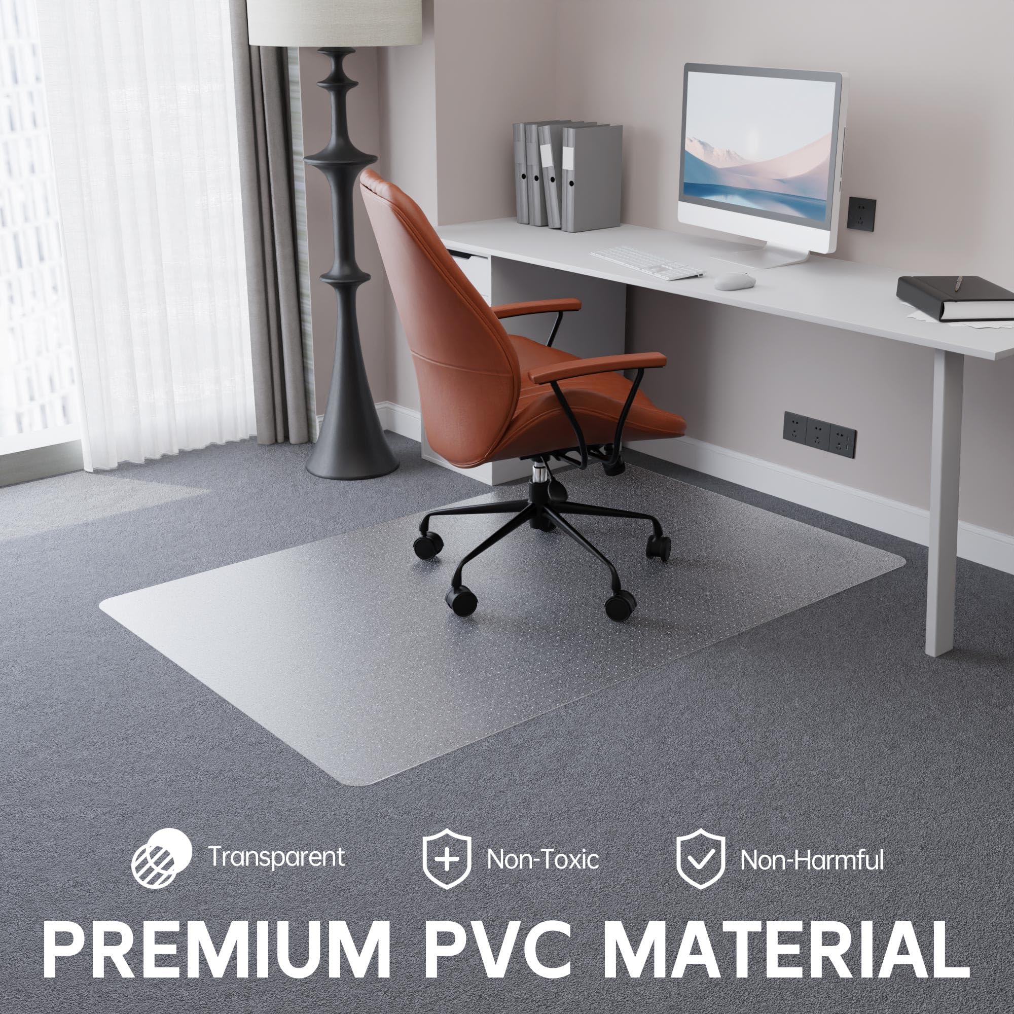 Heavy Duty Office Chair Mat for Carpet - 96