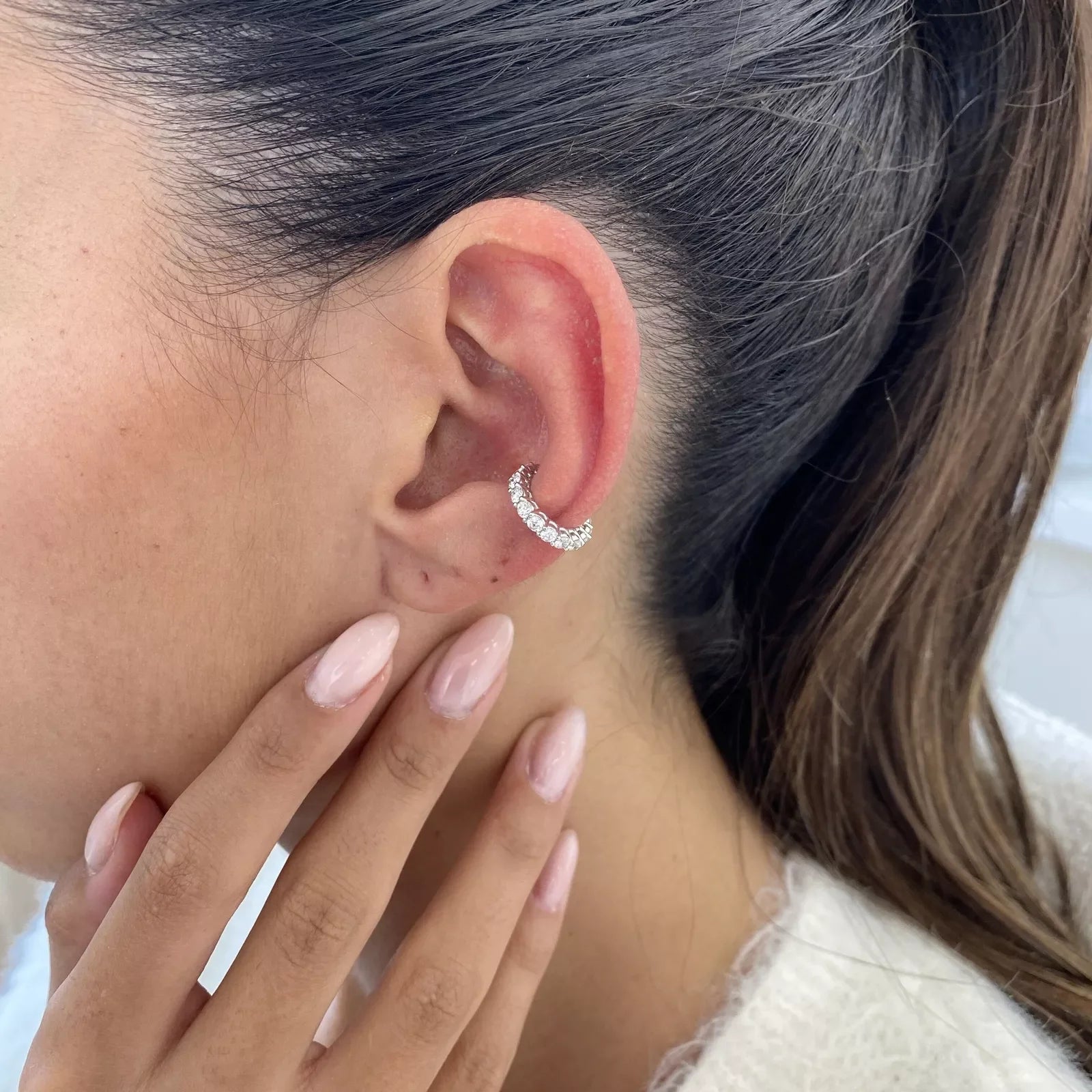 14K White Gold