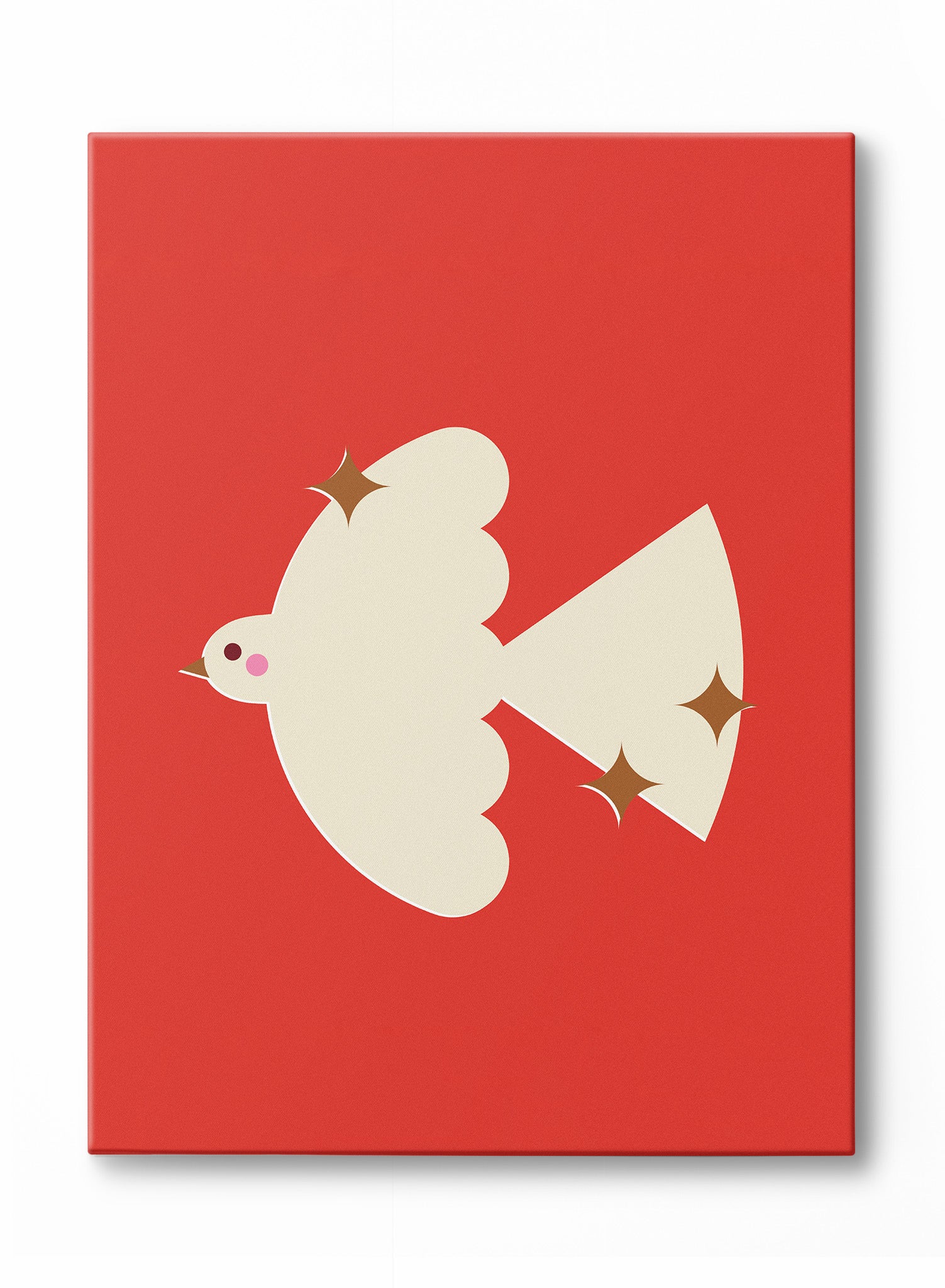 Doves Will Be Flying Canvas Wall Art - Handmade Home Decor for Living Room, Bedroom & Office - Perfect Gift for Nature Lovers
