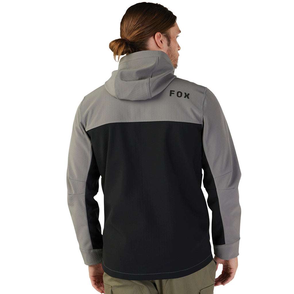 Men's Fox Pit Jacket - Lightweight Waterproof Windbreaker for Outdoor Adventures, Hiking & Camping Gear