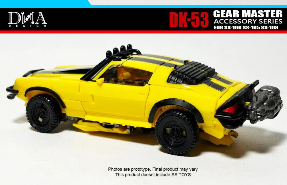 DNA Design DK 53 Upgrade Kit for Transformers Studio Series SS 108, SS 100, SS 105 – Enhance Your Collectible Figures for Display & Customization
