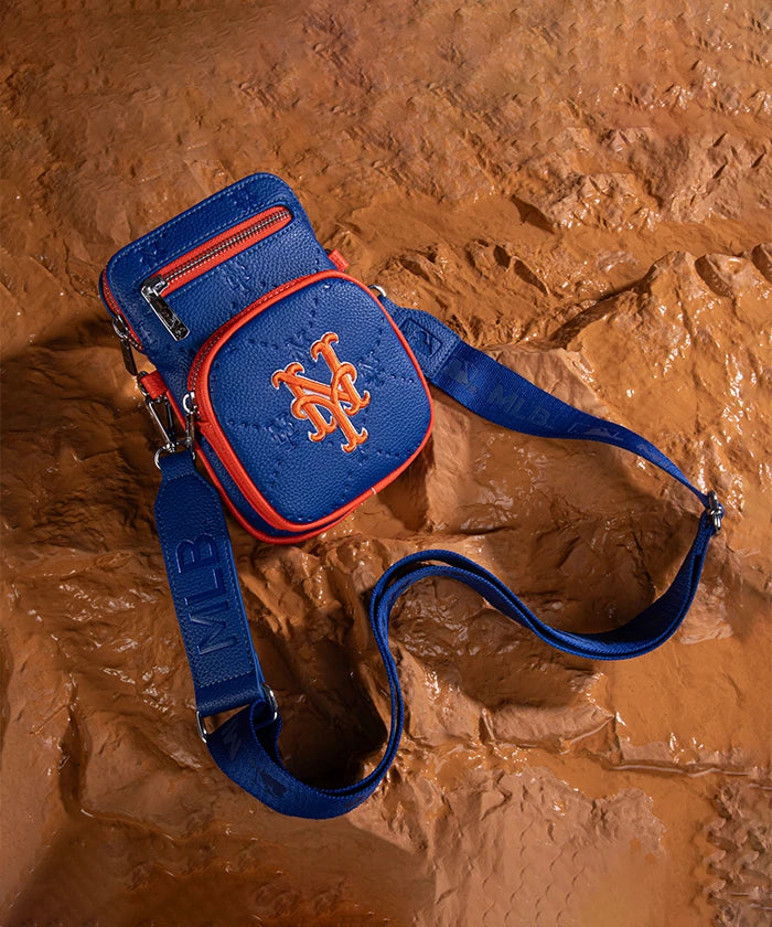 MLB New York Mets Mini Crossbody Bag for Women - Stylish Baseball Fan Purse for Game Day, Travel & Everyday Use