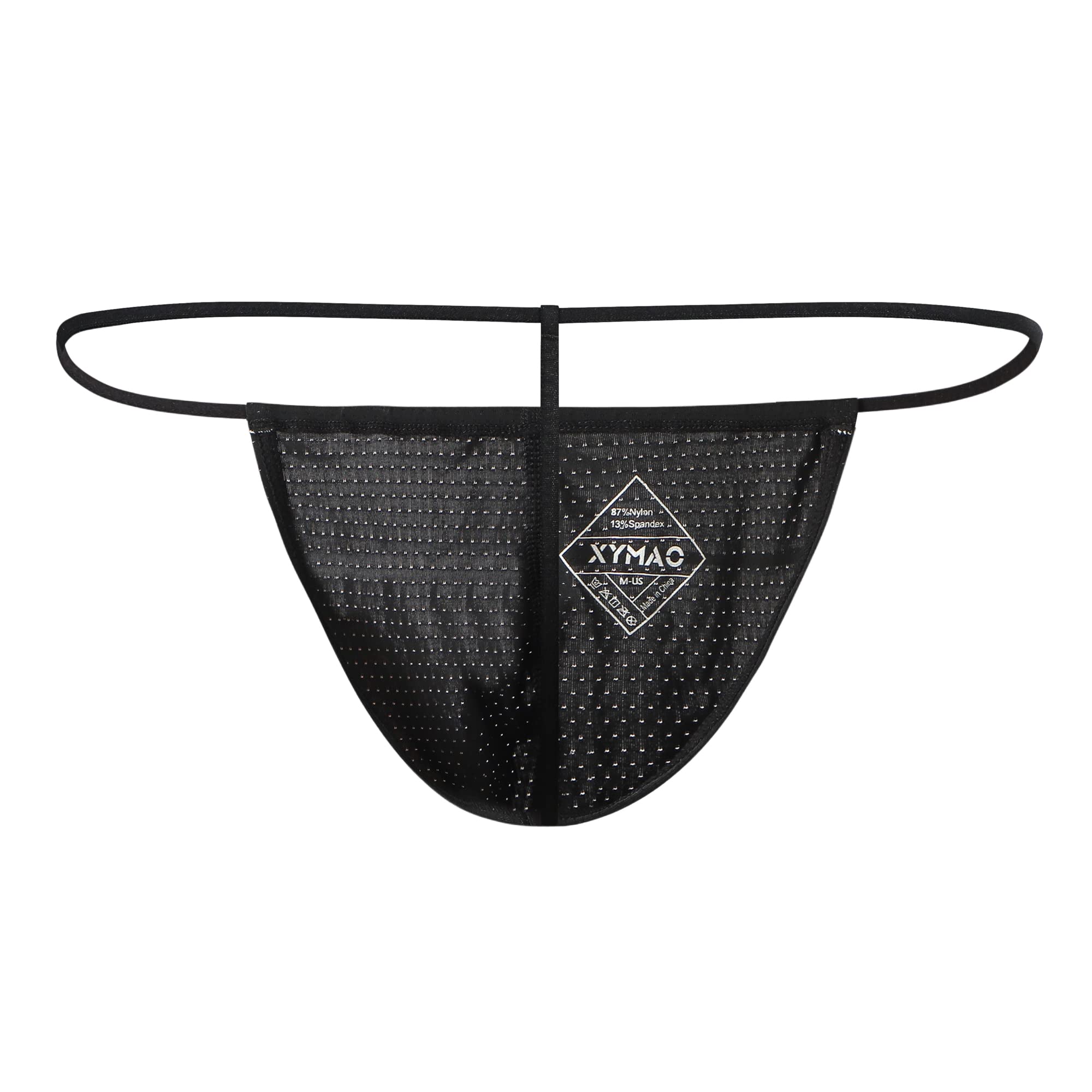 Men's G-String Underwear - Stretchable Pouch Thongs | Soft, Breathable & Comfortable | Sexy Lightweight Design for Daily Wear & Intimate Moments