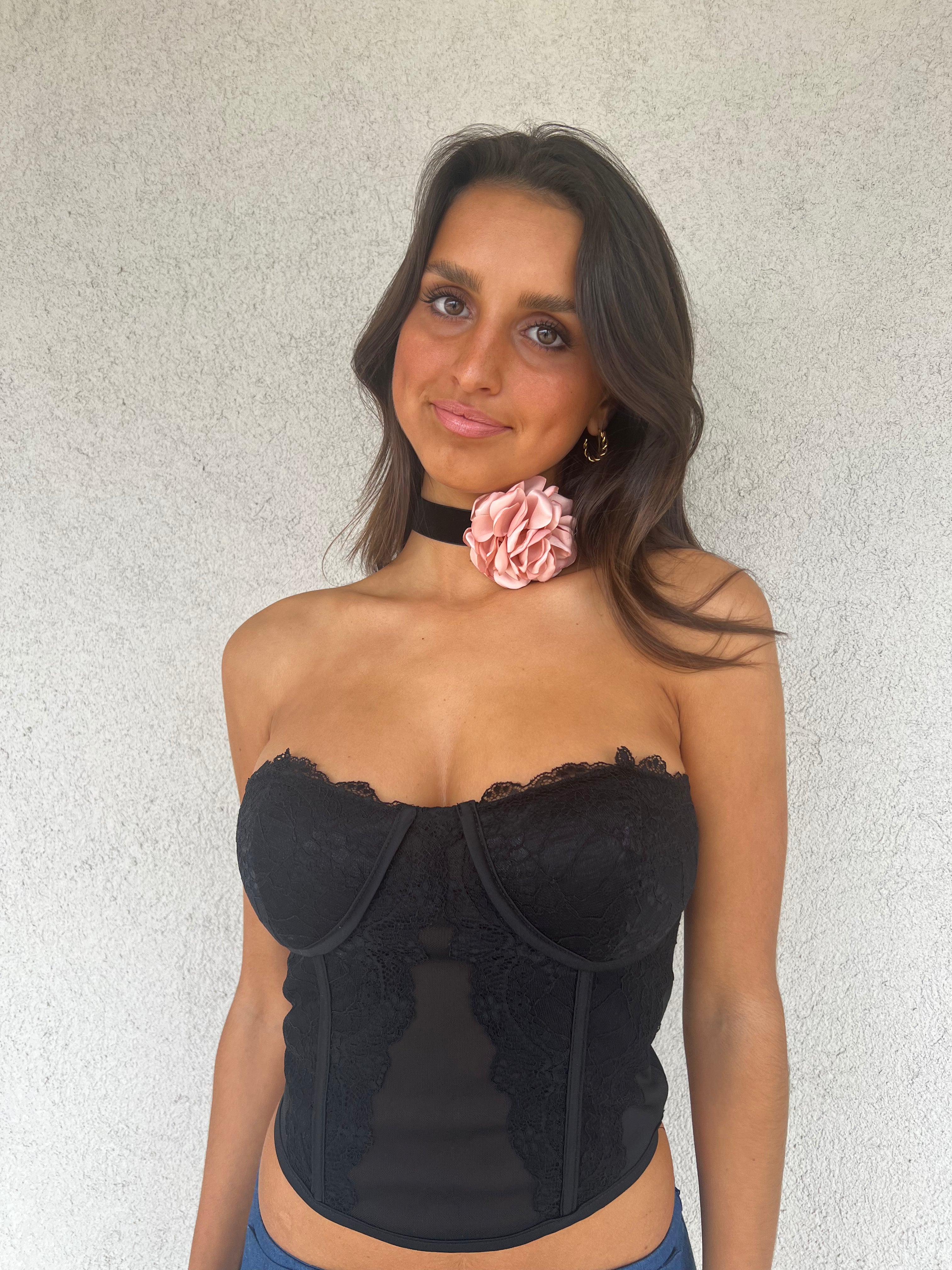 Viva Black Corset for Women - Slimming Waist Trainer & Shapewear - Perfect for Evening Dresses, Weddings & Special Occasions