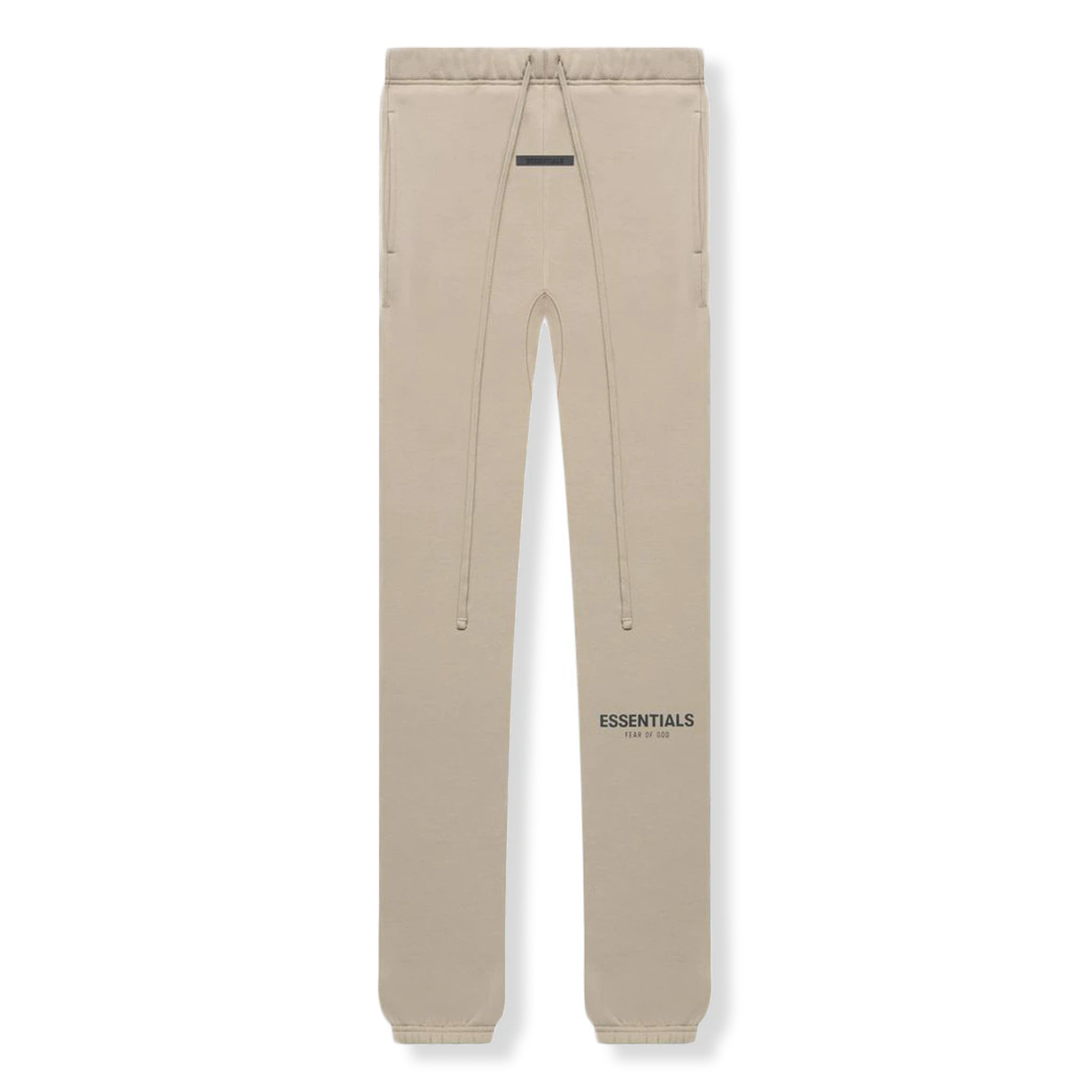 Fear of God Essentials Core Collection String Tan Sweatpants for Men - Comfortable Lounge Pants for Casual Wear, Gym, and Street Style