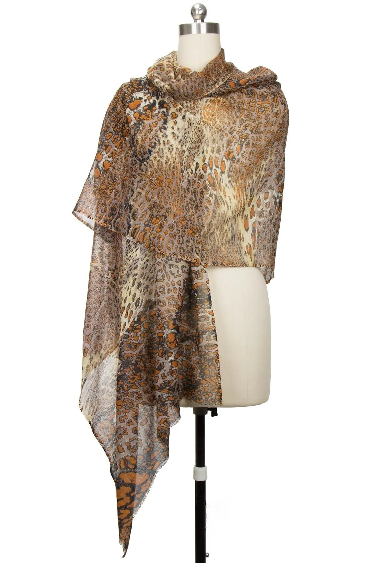 Leo Multi-Color Fashion Scarf for Women & Men - Soft Winter Accessory for Cold Weather, Outfits & Gift Giving