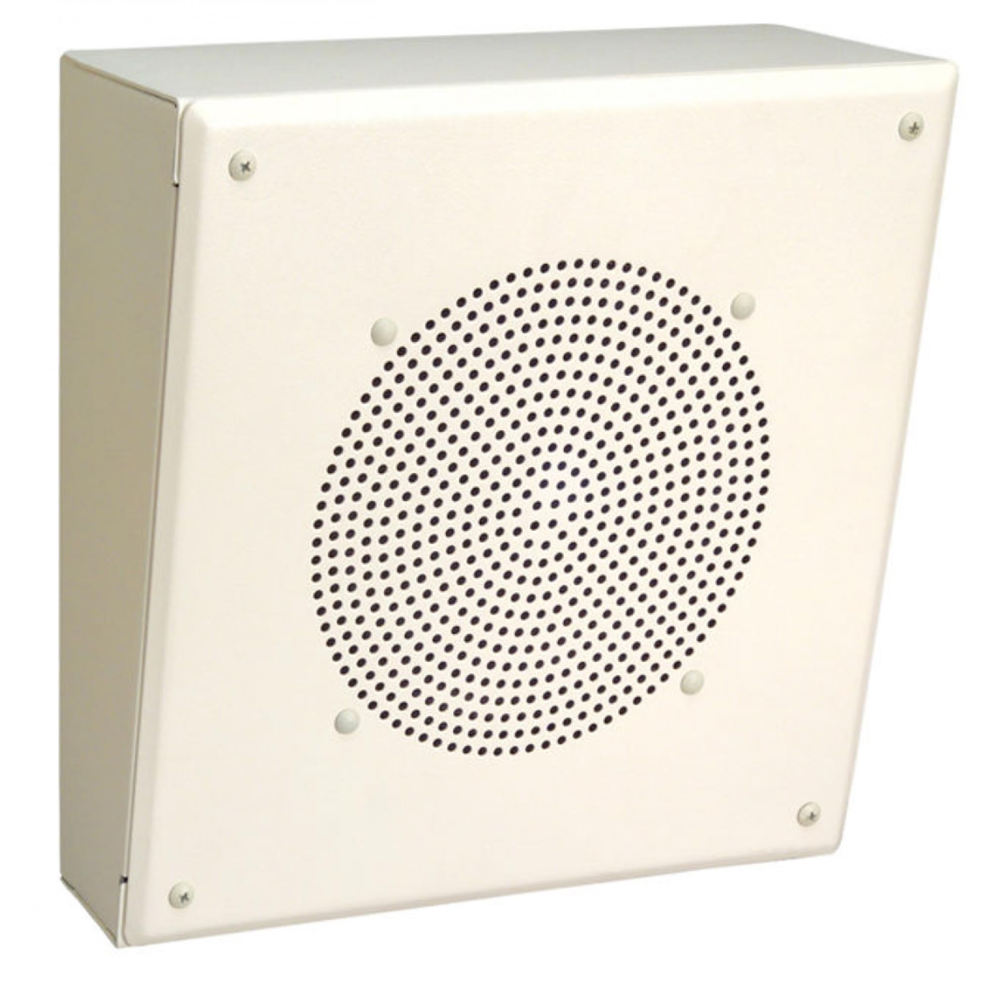 Bogen MB8TSQVR Metal Box Speaker - High-Quality Outdoor & Indoor Bluetooth Speaker for Home, Party, and Events | Durable & Water-Resistant Design