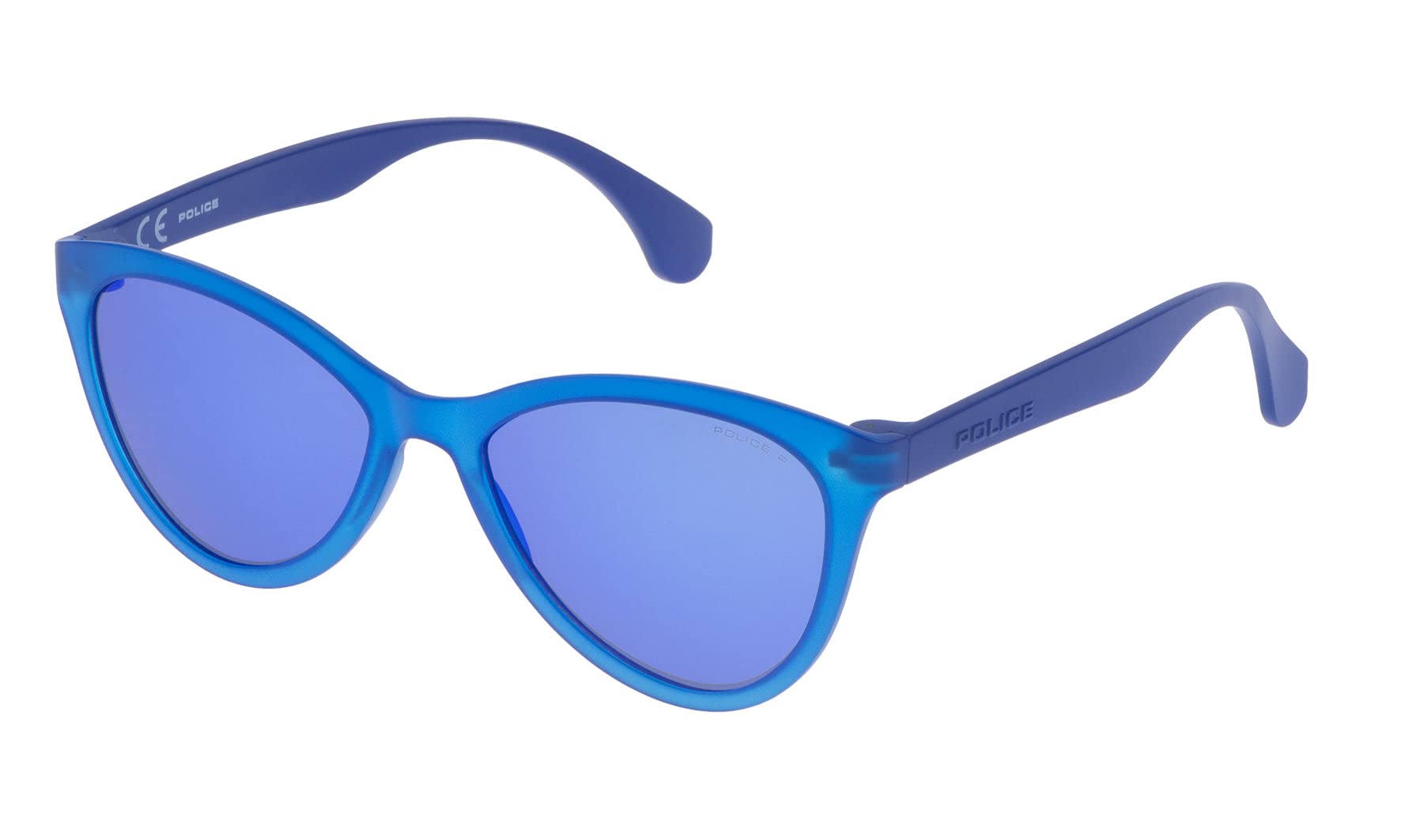Polarized Fashion Sunglasses for Men - SPL08654U43B - UV Protection & Anti-Glare Police Blue Lens - Perfect for Driving, Beach & Outdoor Activities