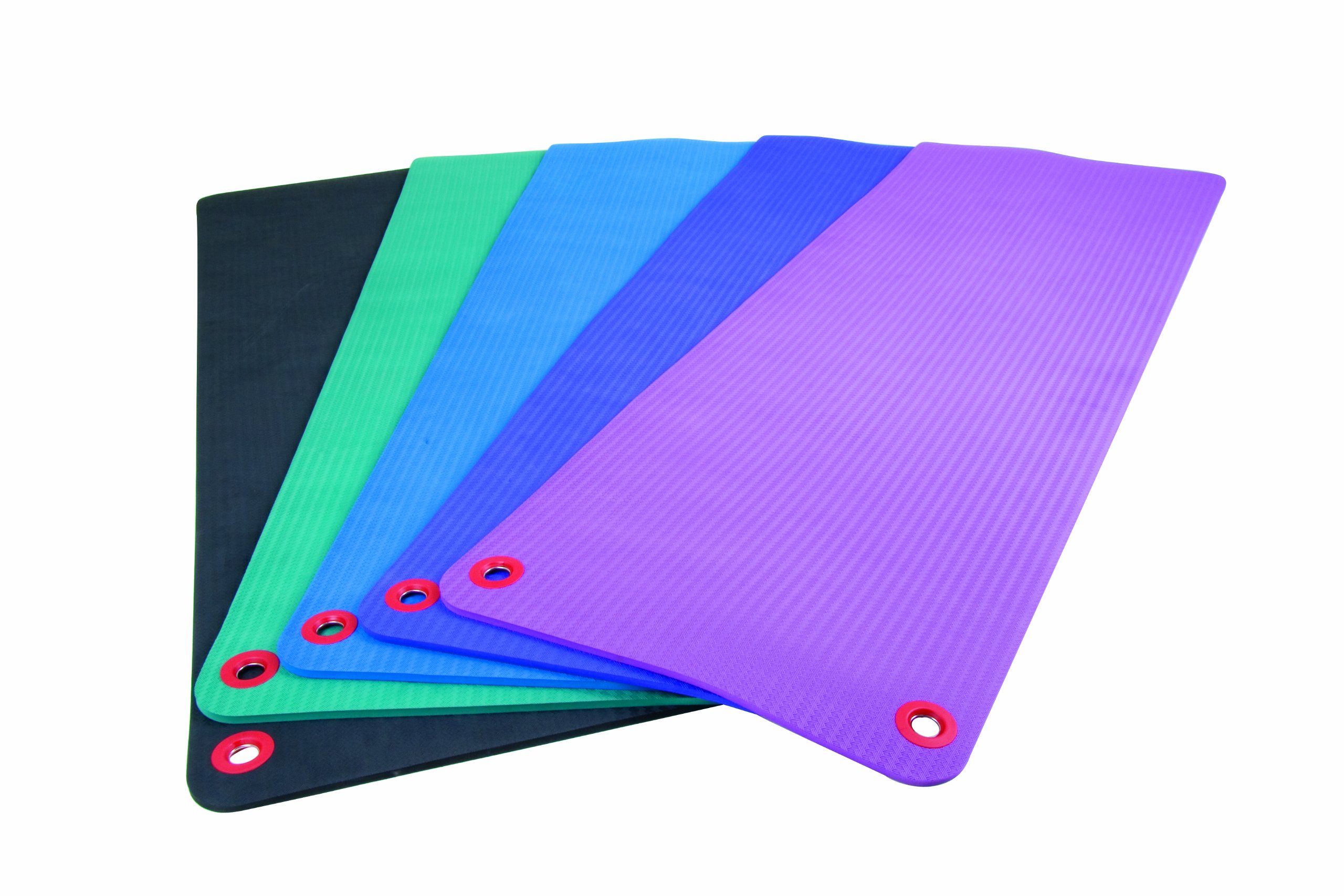 Premium Non-Slip Yoga Mat for Home & Gym Workouts - Blue Dahl Color - Ideal for Yoga, Pilates, and Fitness Training