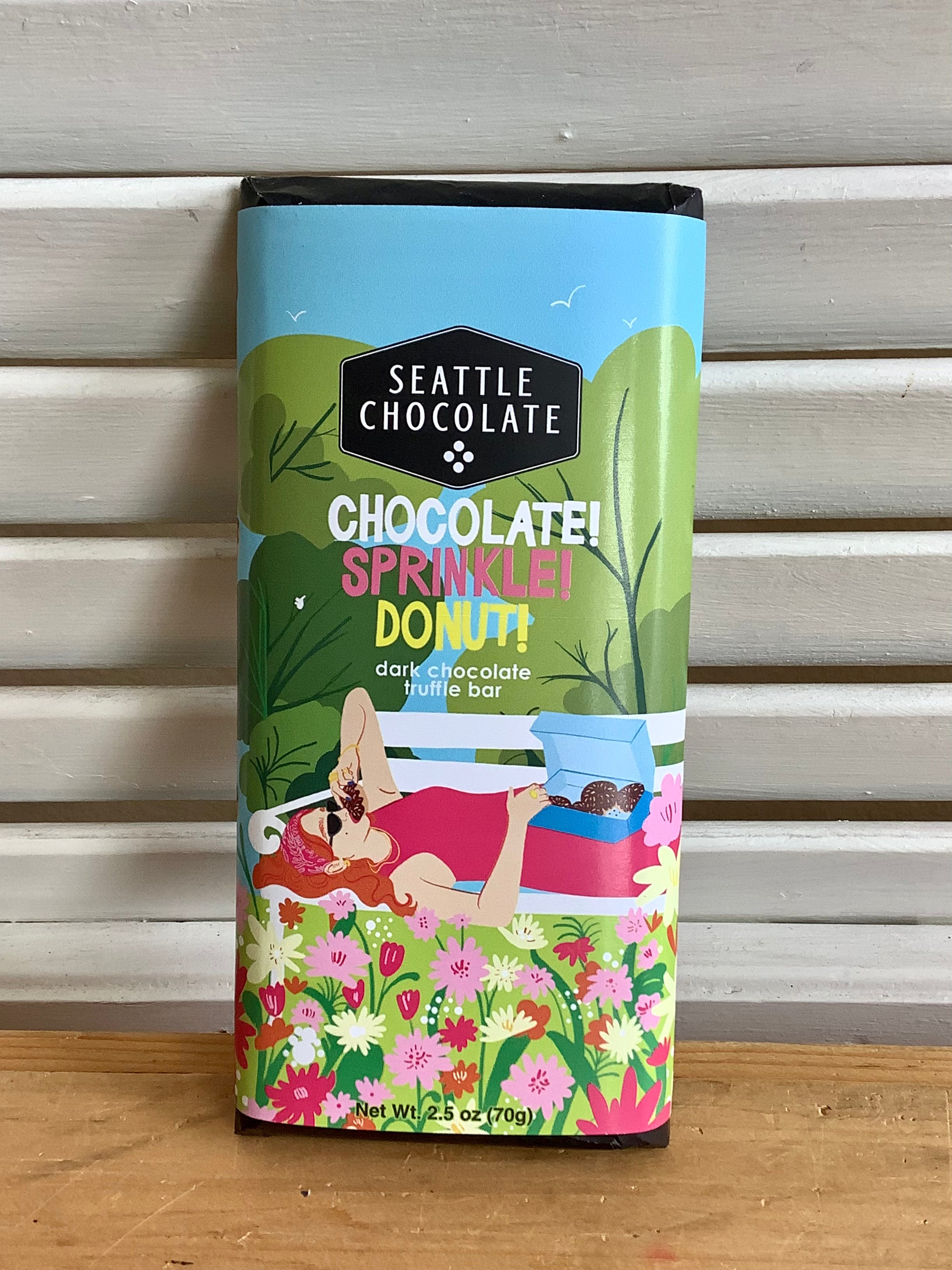 Premium Seattle Chocolate Truffle Bars - Gourmet Dark & Milk Chocolate Gift Box - Perfect for Holidays, Birthdays & Corporate Gifting