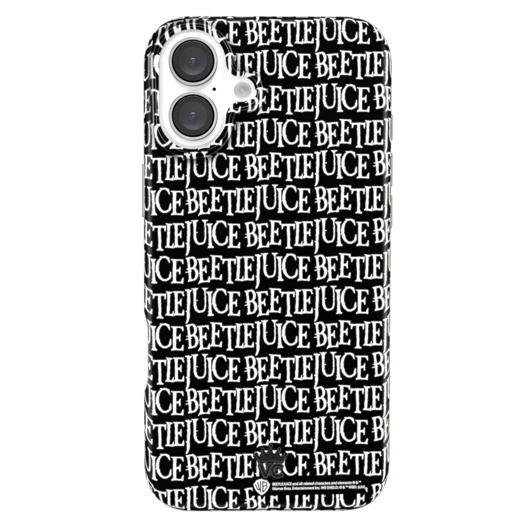 Beetlejuice iPhone Case - Premium Protective Cover for iPhone 13/14/15 - Unique Movie Inspired Design - Perfect for Halloween, Cosplay, and Movie Fans