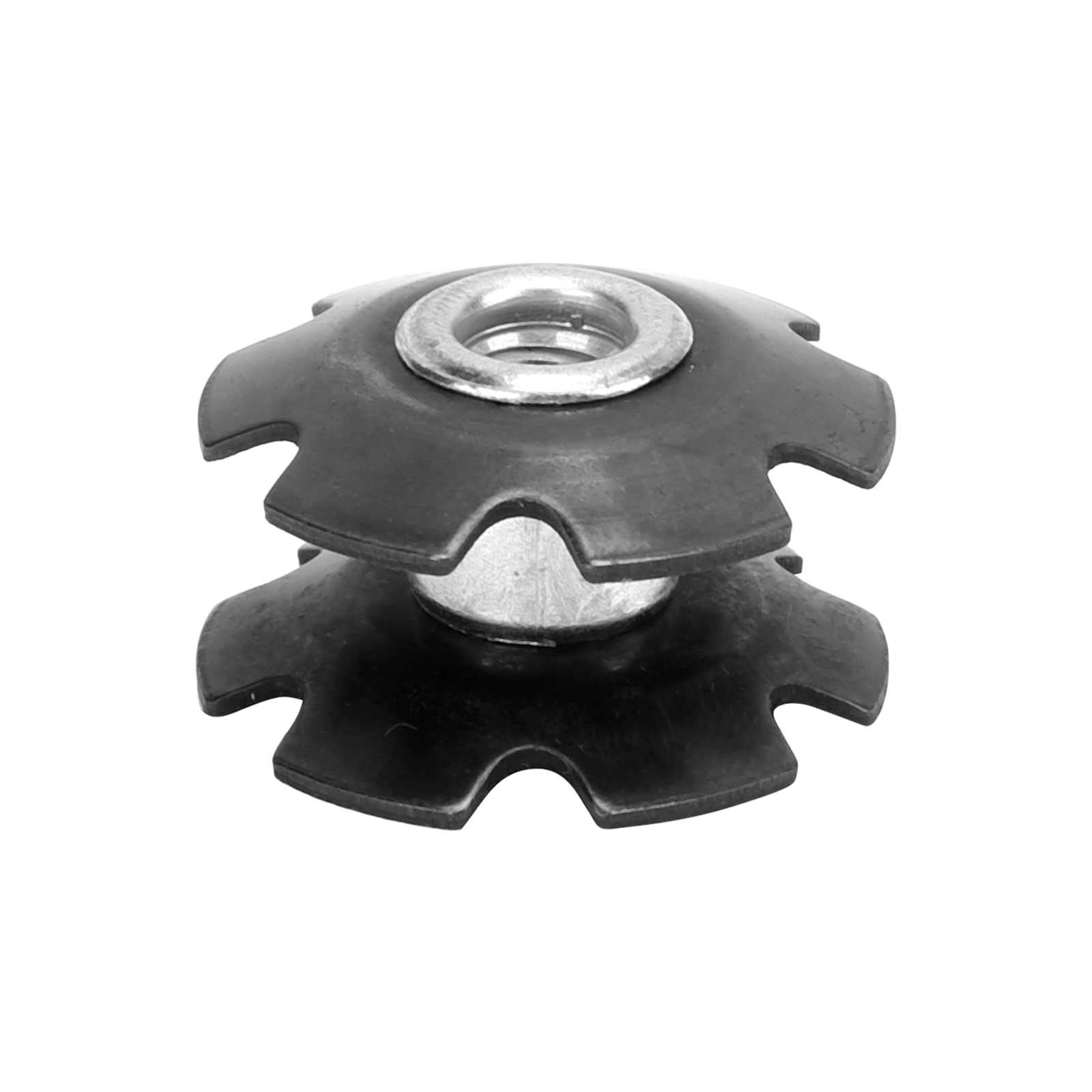 Premium Steel Star Nut - Heavy Duty Bike Headset for Easy Installation | Perfect for Mountain Bikes, Road Bikes & BMX Upgrades