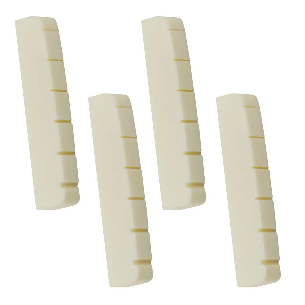 4PCS Electric Guitar Bridge Nut Set - 43mm Replacement Parts for LP Electric Guitars | Perfect for Guitar Repair & Maintenance, DIY Upgrades, and Professional Setup