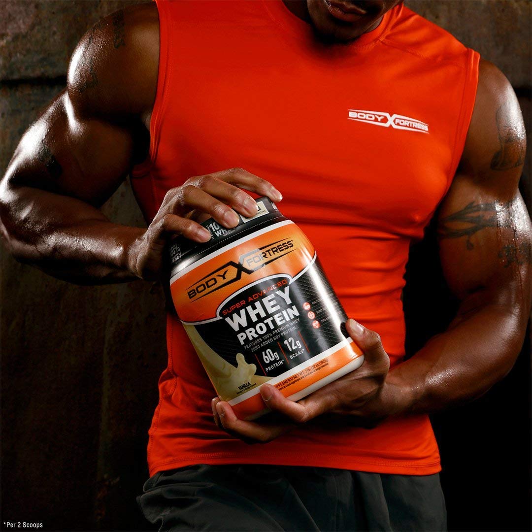 Body Fortress Super Advanced Whey Protein Powder - Cookies & Cream Flavor, 2 Lb (2 Pack) | Muscle Recovery & Post-Workout Nutrition for Athletes & Fitness Enthusiasts