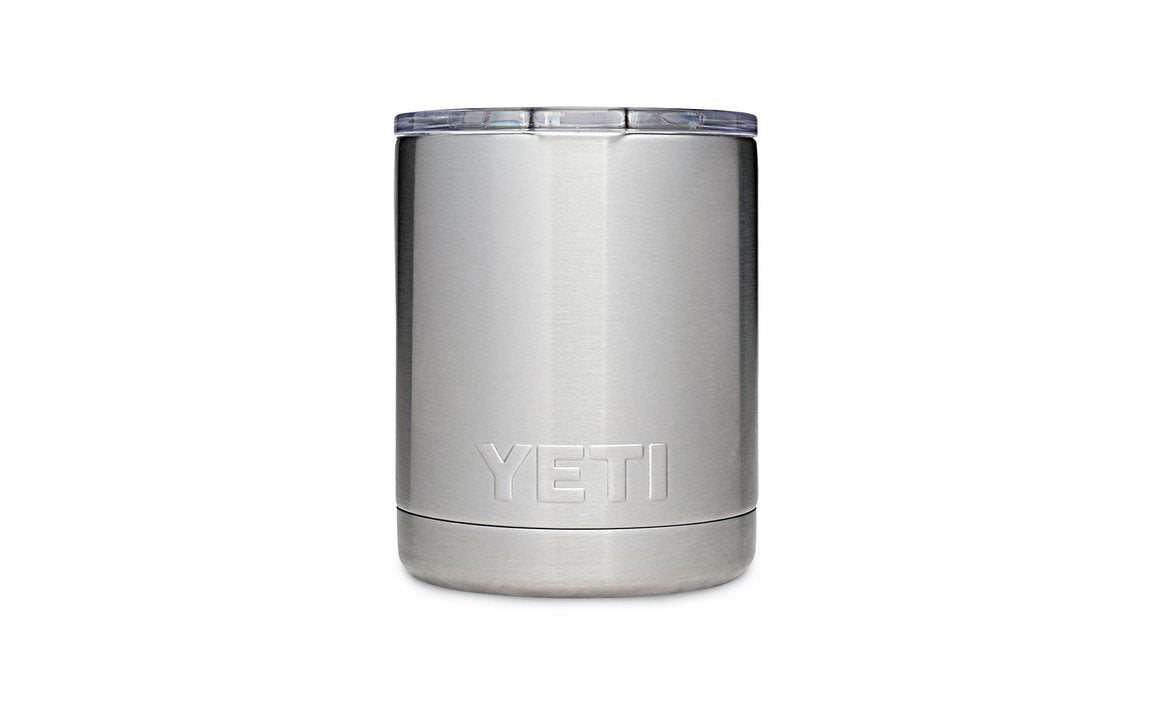10 oz Rambler Lowball Stainless Steel Tumbler - Perfect for Cocktails, Iced Coffee & Outdoor Adventures