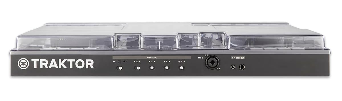 Decksaver Protective Cover for Native Instruments Kontrol S4 Mk3 DJ Mixer | Dustproof & Scratch-Resistant Shield | Perfect for DJ Gigs, Studio Sessions & Equipment Storage