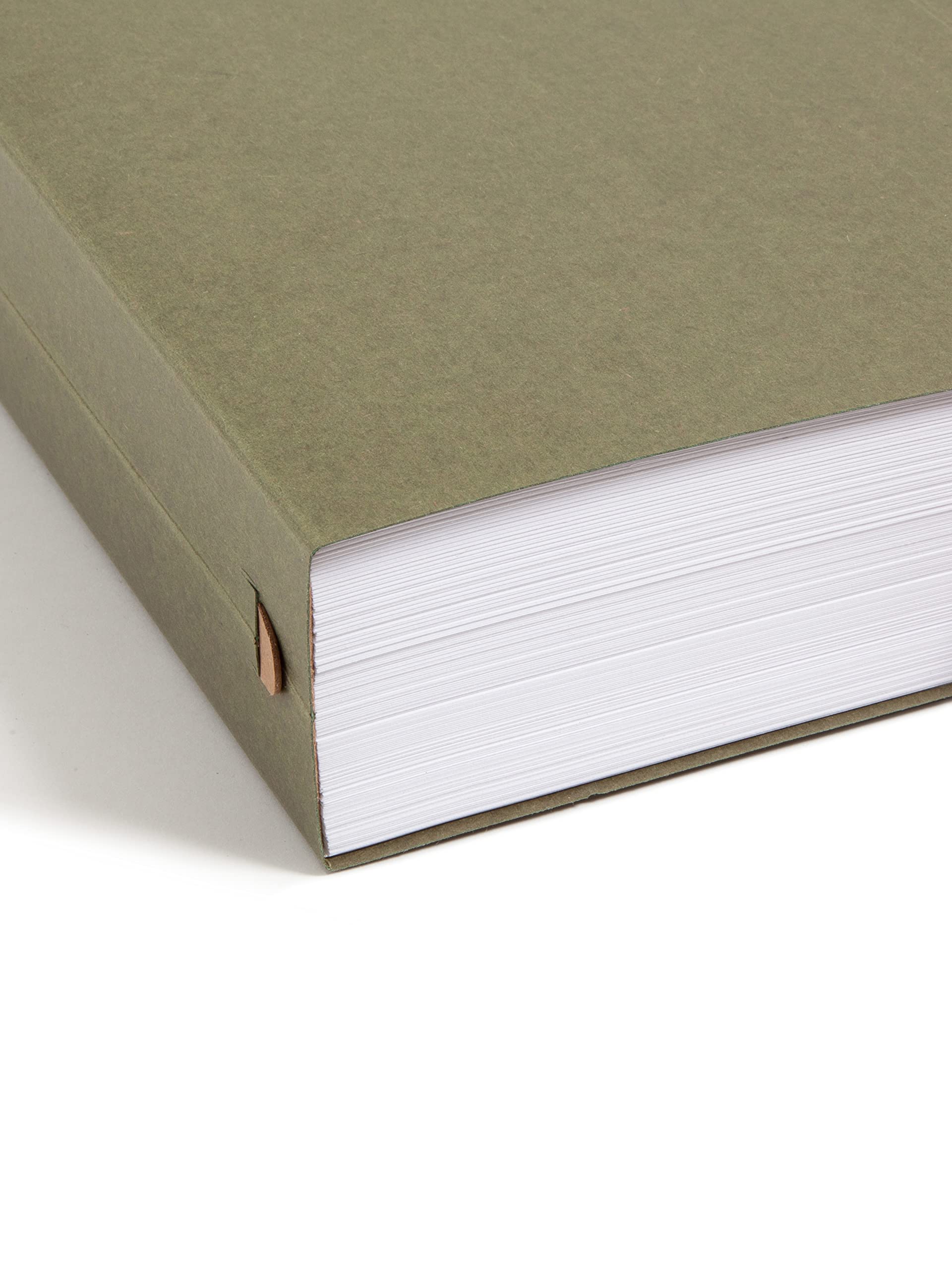 Smead 100% Recycled Box Bottom Hanging File Folders, 2 Inch Expansion, Legal Size, Green, 25-Pack (65095) - Perfect for Office Organization, Document Storage, and Filing Cabinets