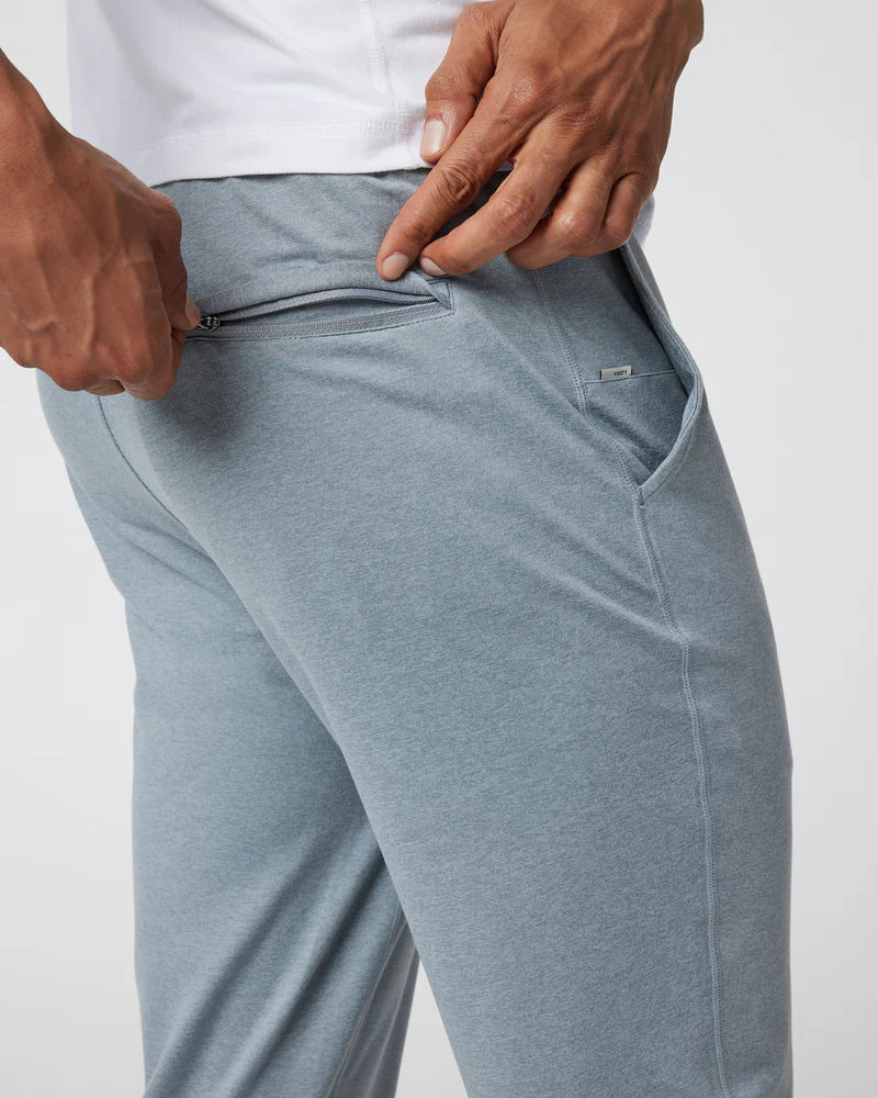 Vuori Ponto Performance Pants for Men - Lightweight, Stretchable & Breathable Workout Pants - Ideal for Running, Yoga & Gym Training