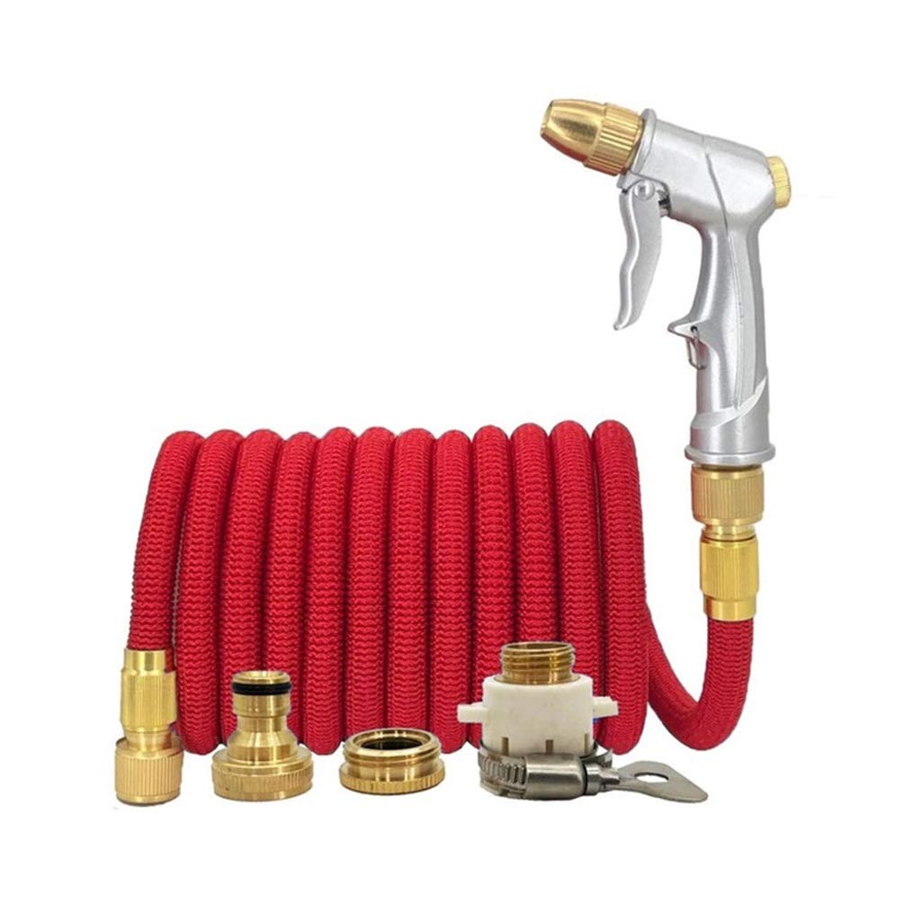 YKZBB 25FT-150FT Expandable Garden Hose with Spray Gun - Flexible Magic Hose for Car Washing, Outdoor Watering, and Gardening (Extends to 100ft/30m) - Perfect for Lawns, Patios, and Cleaning Vehicles