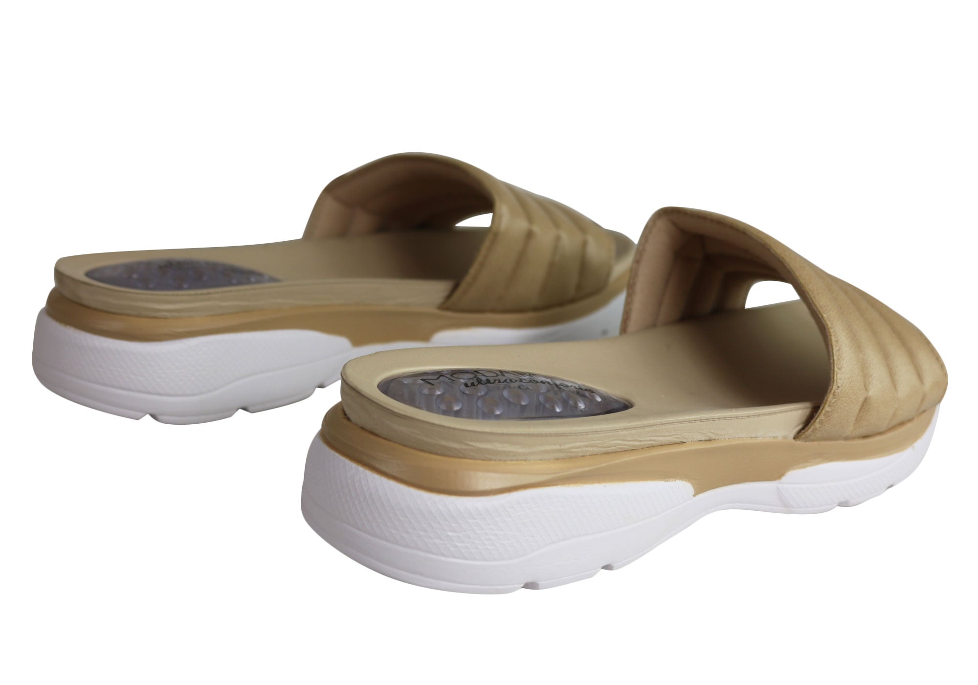 Modare Ultra Comfort Mischa Women's Cushioned Sandals - Breathable Arch Support Flip Flops for Women - Made in Brazil - Perfect for Beach, Pool & Summer Vacations