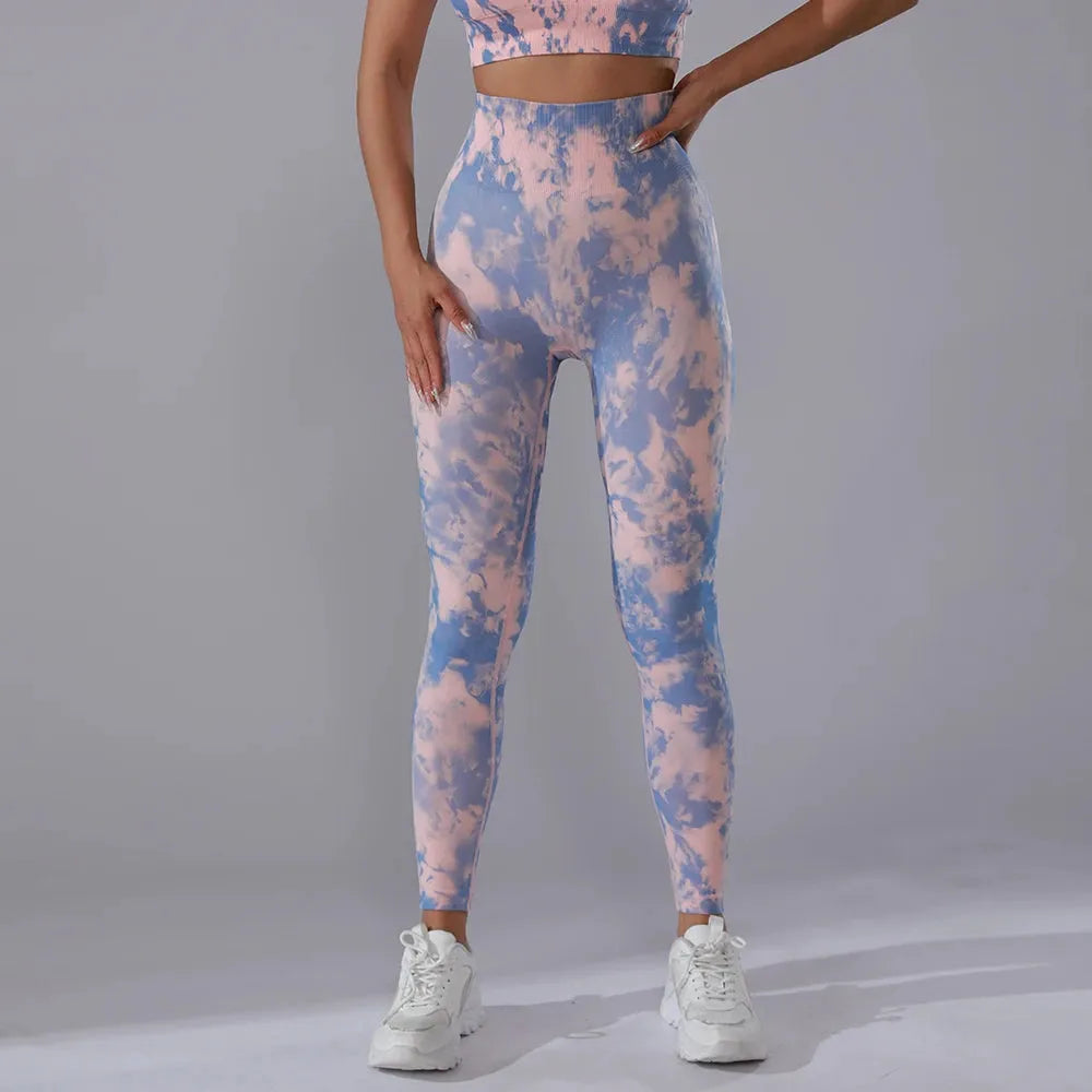 Women's High-Waist Yoga Pants - Push Up Sports Leggings for Gym, Running & Workout - Breathable Summer Workout Tights - Perfect for Yoga, Fitness & Jogging