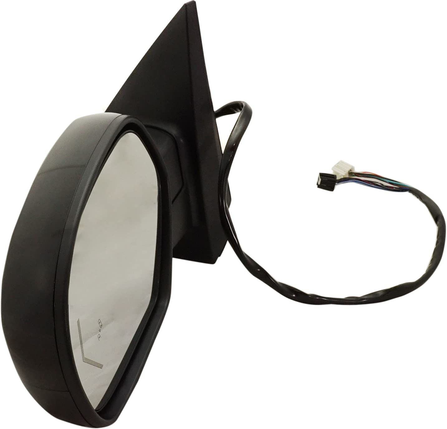 Garage-Pro Power Folding Heated Side Mirror with Memory, Puddle Light & BSD in Glass - Compatible with 2007-2014 Chevy Tahoe, Suburban 1500 & GMC Yukon (Left Side, Non-Tow) | Perfect for Winter Driving & Nighttime Safety