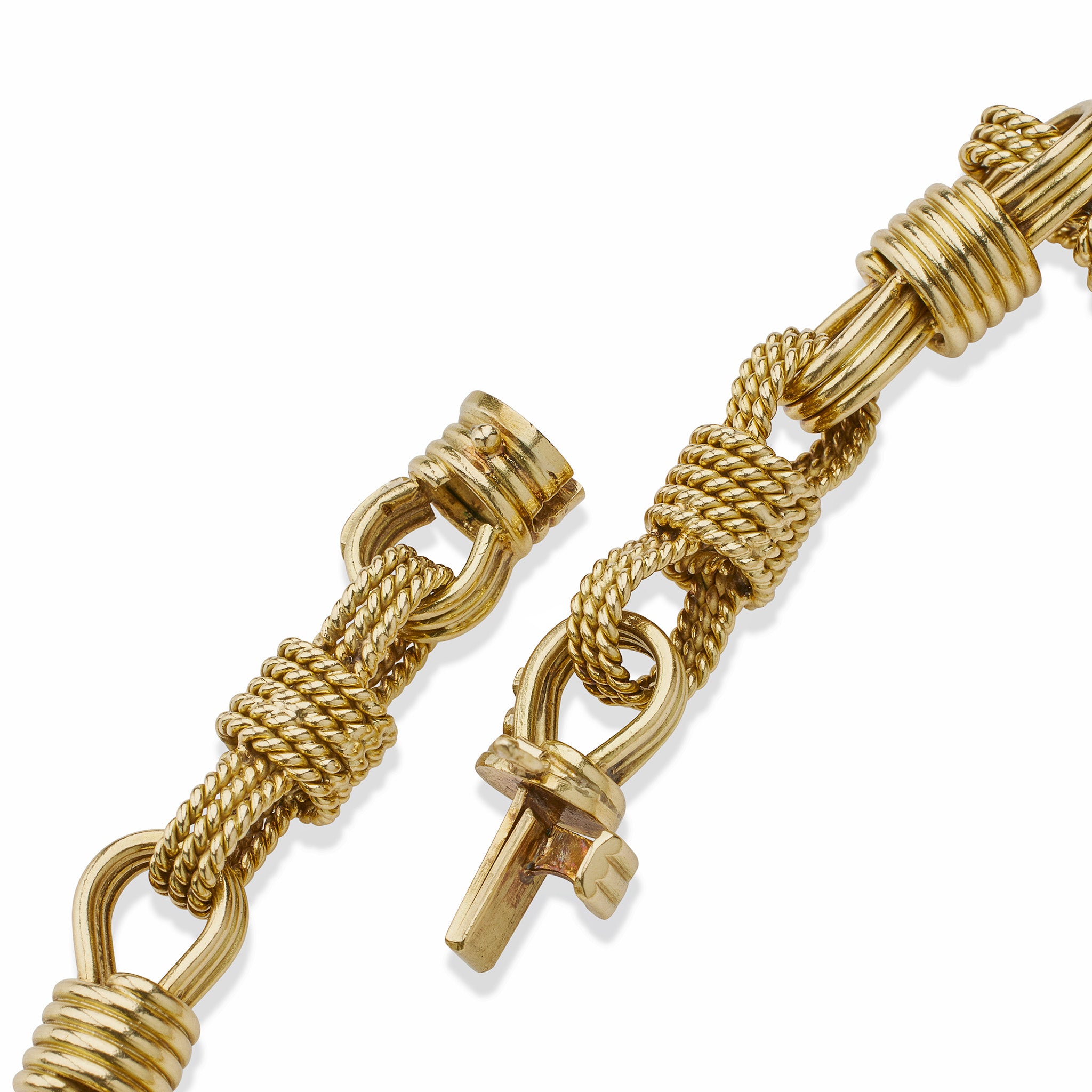 Bulgari Rome 18K Gold Long Chain Necklace for Women - Luxury Italian Jewelry Gift for Her - Perfect for Weddings, Anniversaries & Special Occasions
