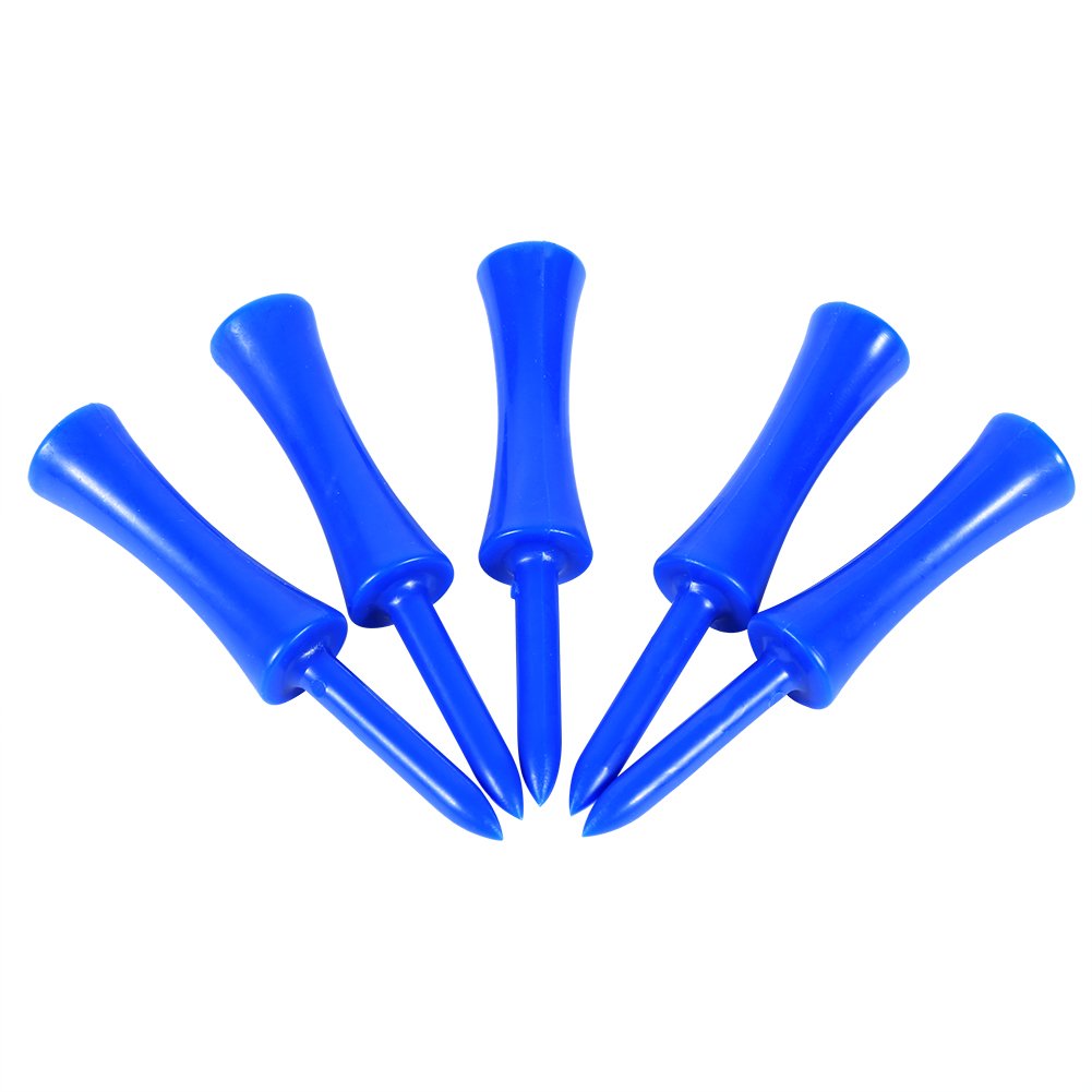 100 Pcs Plastic Step Down Golf Tees - Durable Golf Accessories for Driving Range & Course Practice | Perfect for Beginners & Pro Golfers (Outdoor Sports Equipment)