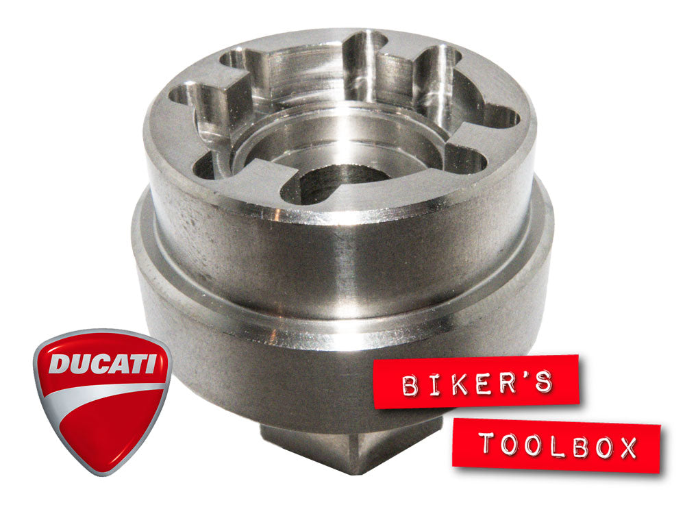 Ducati Camshaft Nut Diver 25/34mm - High-Quality Motorcycle Engine Tool for Ducati Bike Maintenance & Repair | Perfect for DIY Mechanics & Professional Garage Use