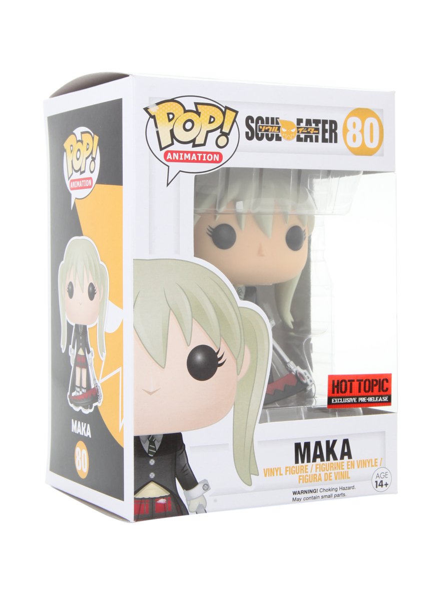 Funko POP Anime: Soul Eater Maka Action Figure Collectible Toy - Perfect for Anime Fans, Gift for Collectors & Home Office Decor