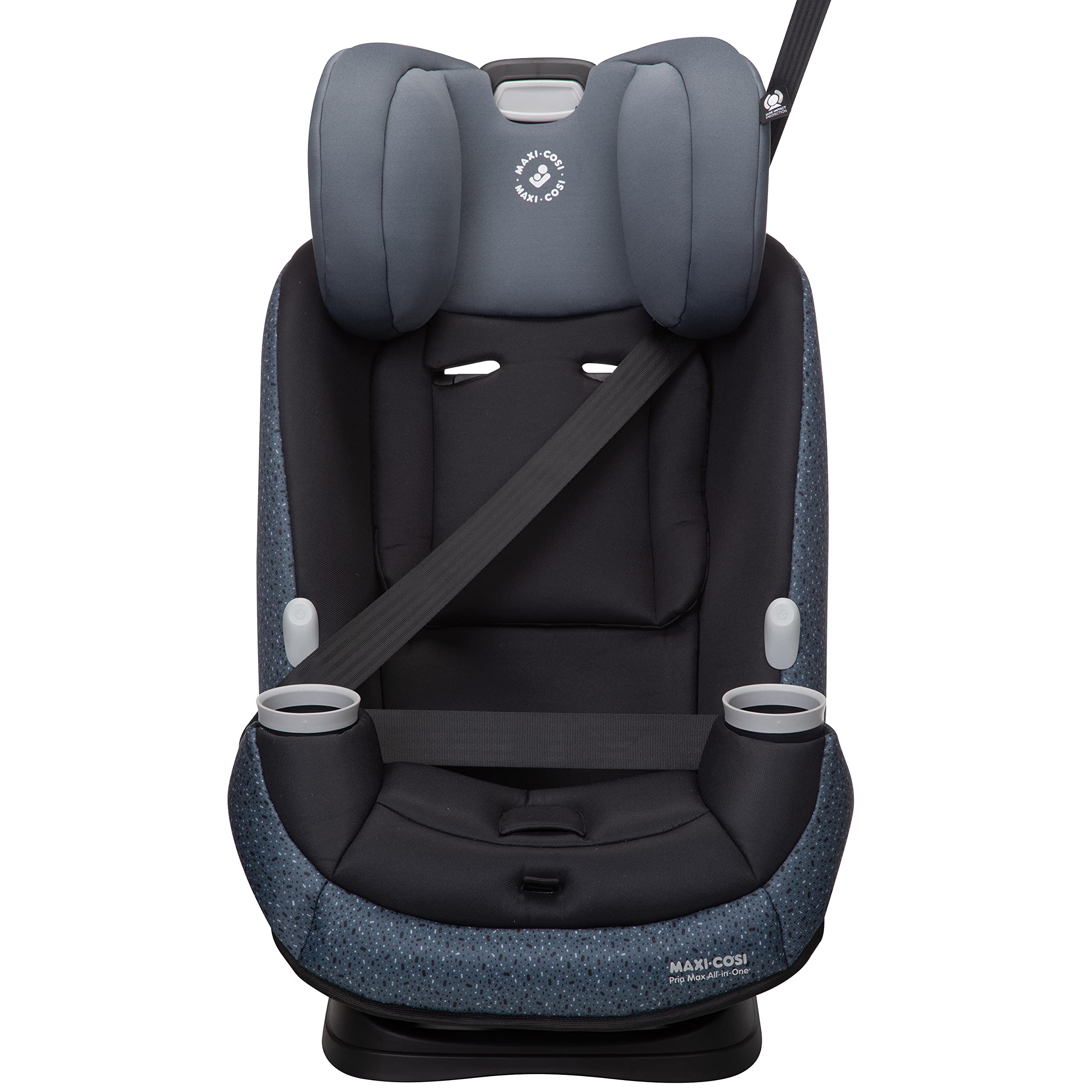 Maxi-Cosi Pria Max All-in-One Convertible Car Seat for Babies & Toddlers | Tetra Graphite - PureCosi | Safe & Comfortable for Travel, School & Family Road Trips