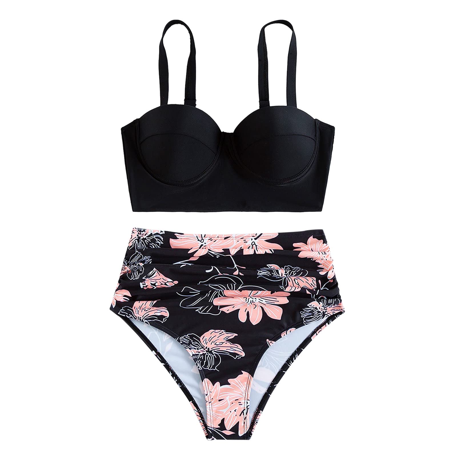 **Women's Matching Two-Piece Bathing Suits - Sexy Swimwear for Beach & Pool - Perfect for Vacation, Summer Getaways & Swim Parties**