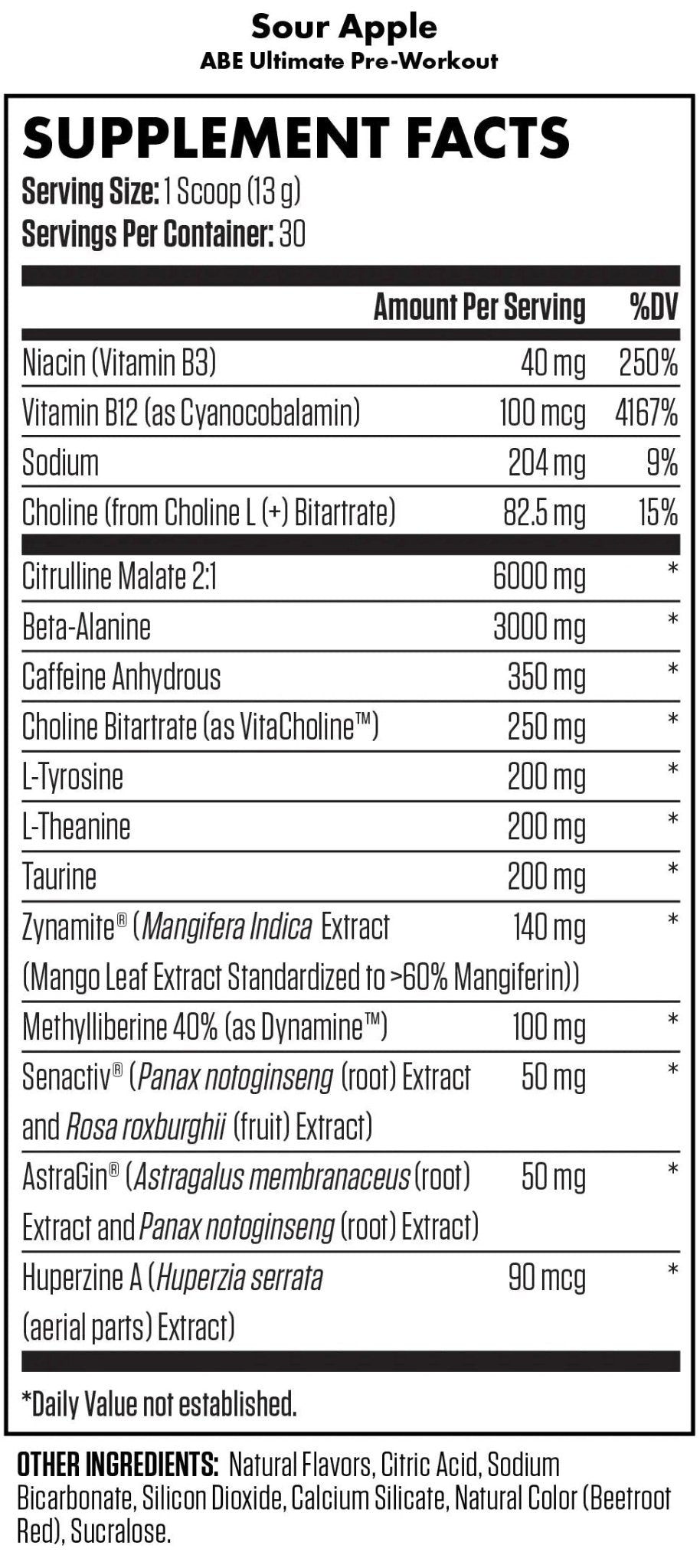 ABE Ultimate Pre-Workout Supplement - Best Energy & Performance Booster for Gym, Fitness & Bodybuilding | Pre-Workout Powder for Men & Women | Ideal for Weight Training, HIIT & Endurance Workouts