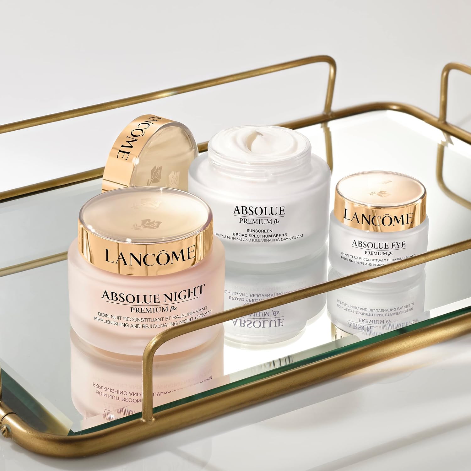 Lancôme Absolue Premium Bx Day Cream SPF 15 - Anti-Aging Moisturizer with Pro-Xylane & Rose Extracts | 2.5 oz | Hydrating Face Cream for Dry Skin | Perfect for Daily Skincare Routine & Sun Protection