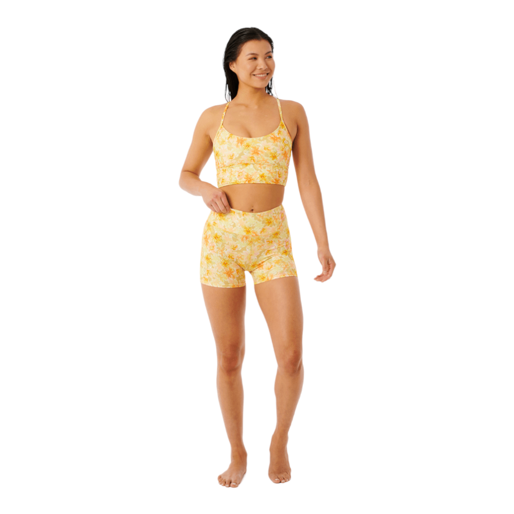Rip Curl Mirage T-Back Crop Top for Women - Stylish Swimwear & Beach Cover Up - Perfect for Surfing, Swimming, and Summer Vacations