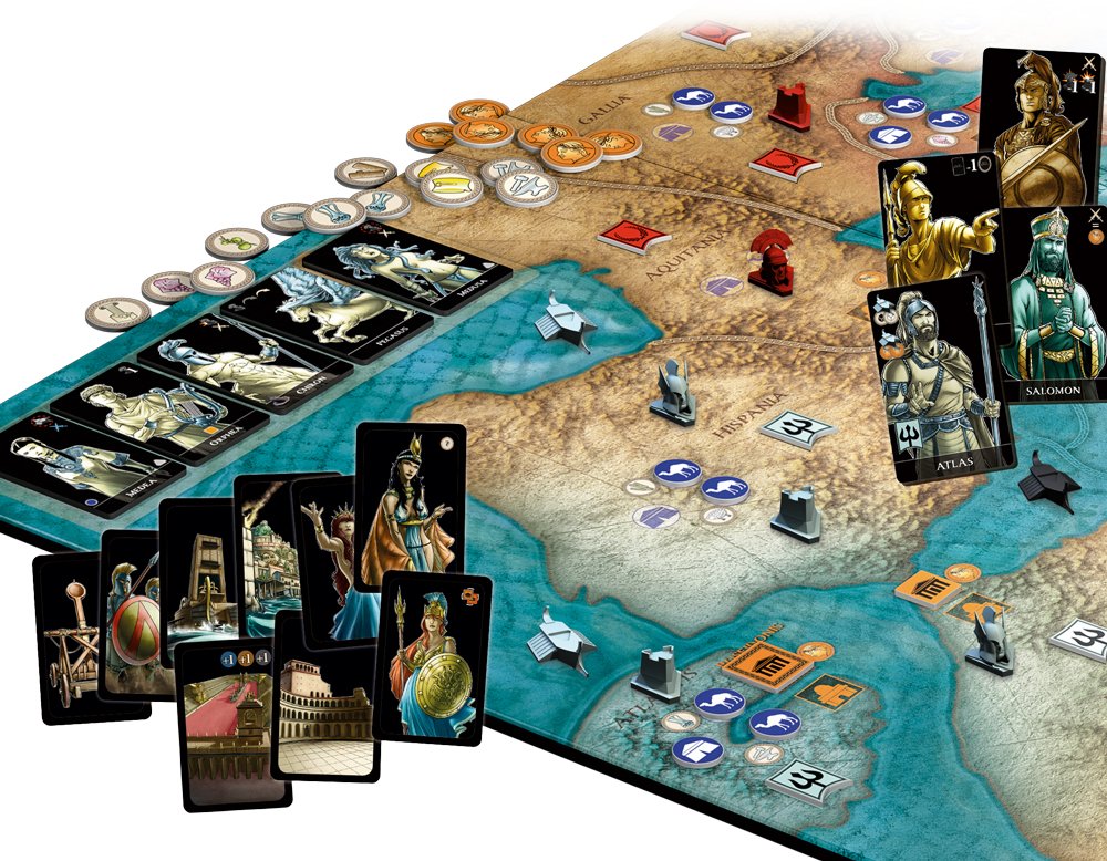 Mare Nostrum Atlas Expansion - Strategic Board Game Expansion for Ancient Mediterranean Empire Building | Perfect for Game Nights & Historical Strategy Enthusiasts
