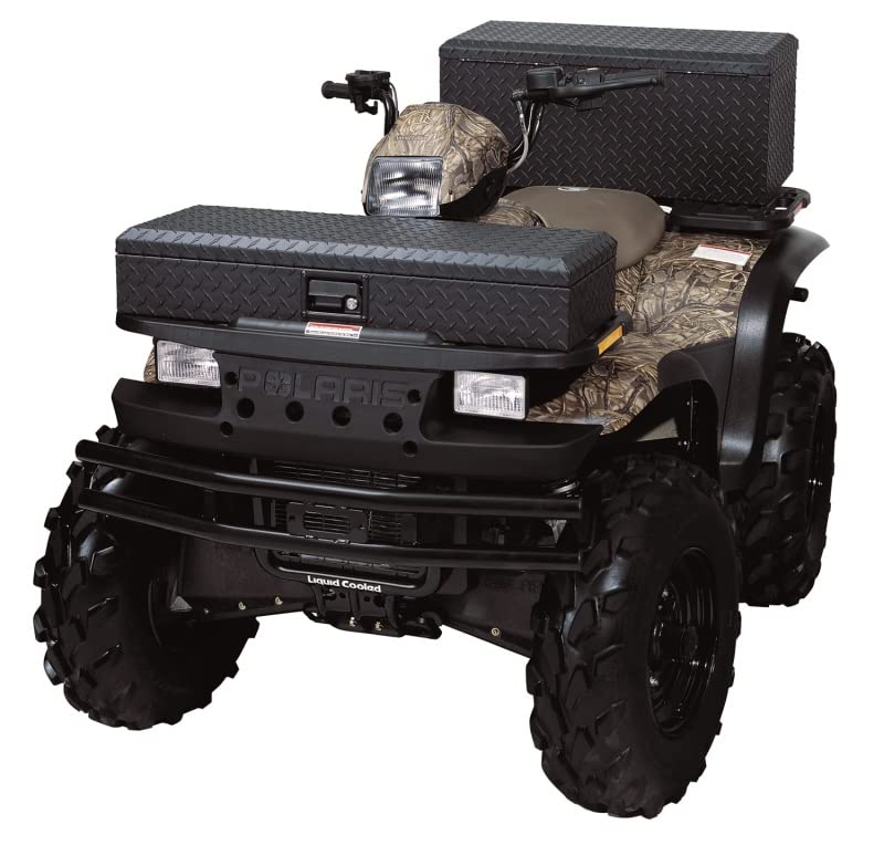 Lund 288272 Challenger Series Brite ATV Front Storage Box - Black | Durable ATV Accessory for Hunting, Camping & Outdoor Gear Storage