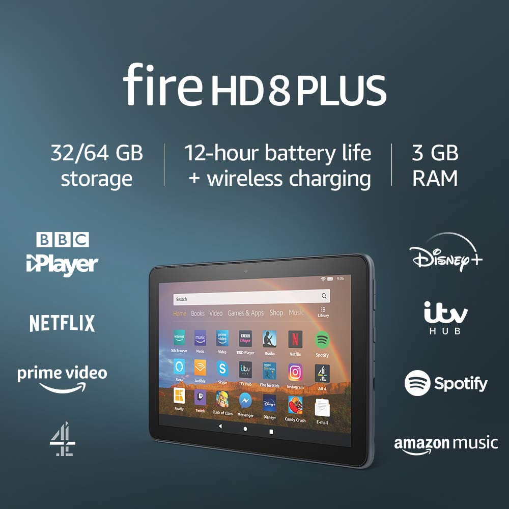 Certified Refurbished Amazon Fire HD 8 Plus Tablet - 8
